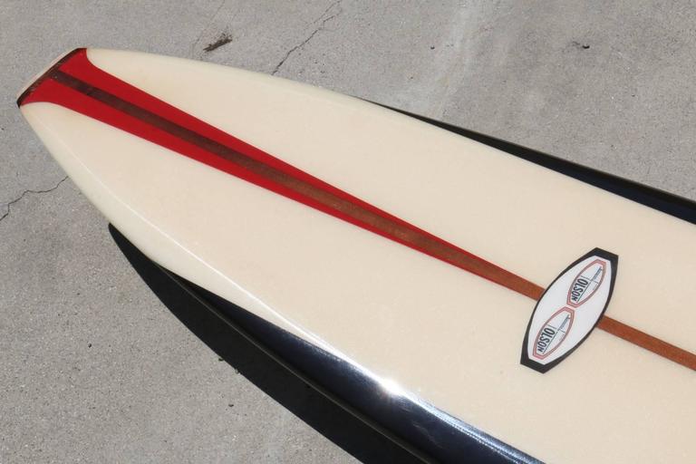 Early 1960s Santa Cruz California Longboard Surfboard by Olson at 1stdibs