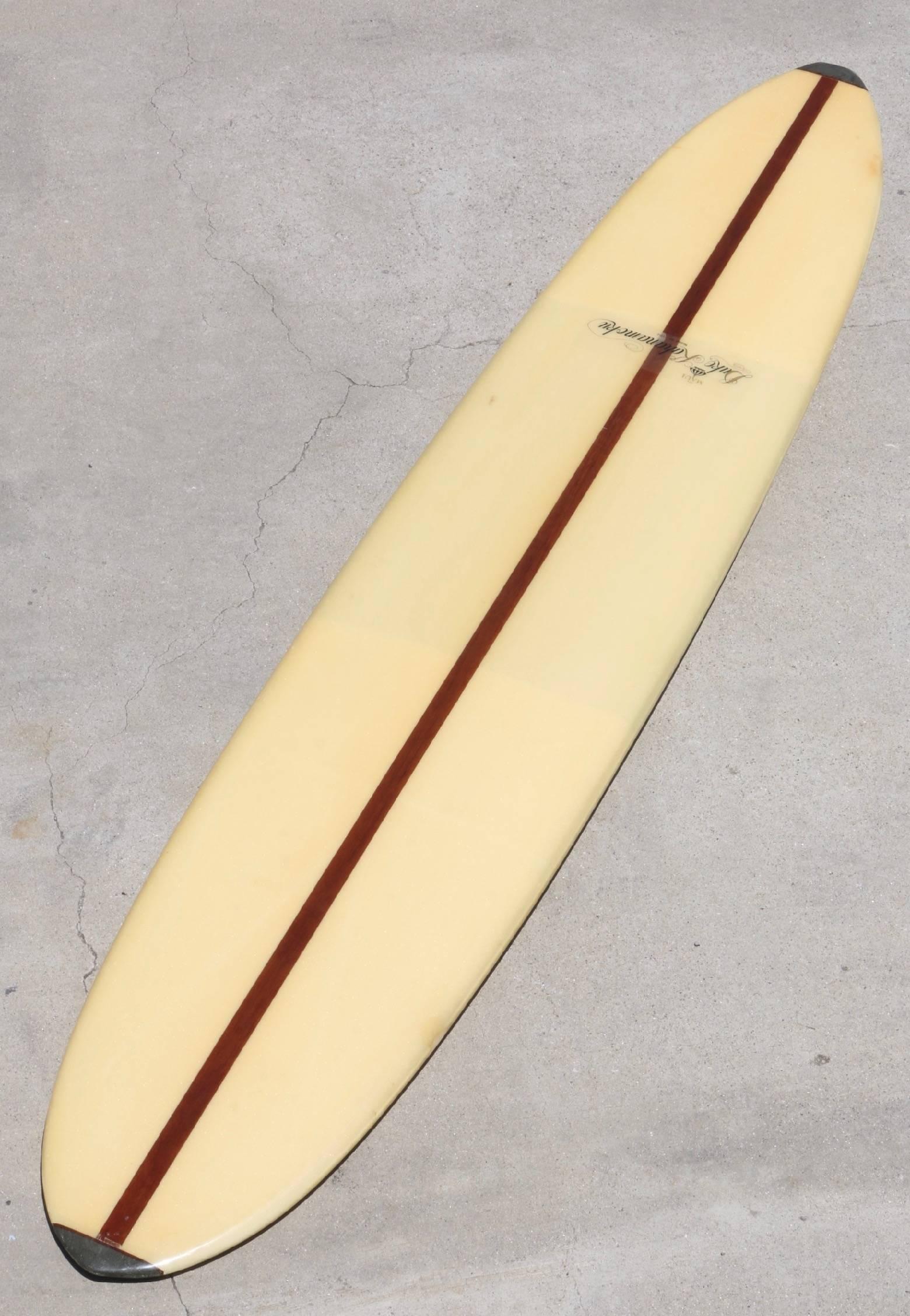 Mid-20th Century Duke Kahanamoku 1960s Surfboard, All Original Condition, Rare For Sale