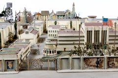 Motion Picture Film Studio Diorama, 1930s Hollywood in Miniature