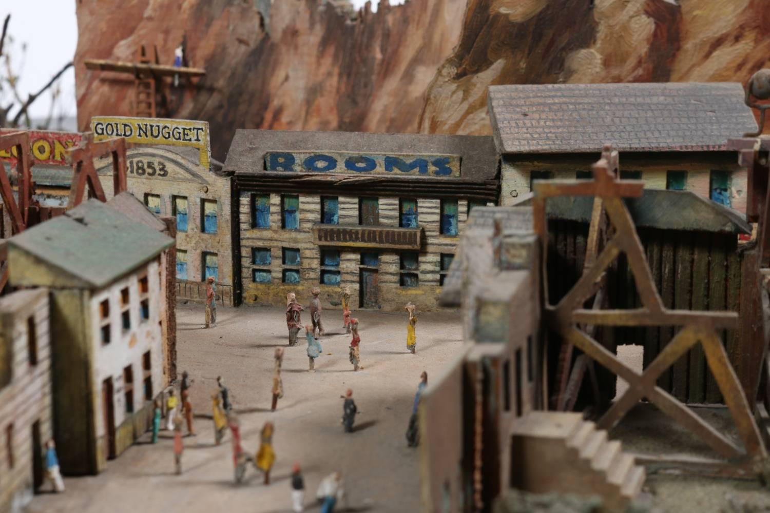 American Motion Picture Film Studio Diorama, 1930s Hollywood in Miniature For Sale