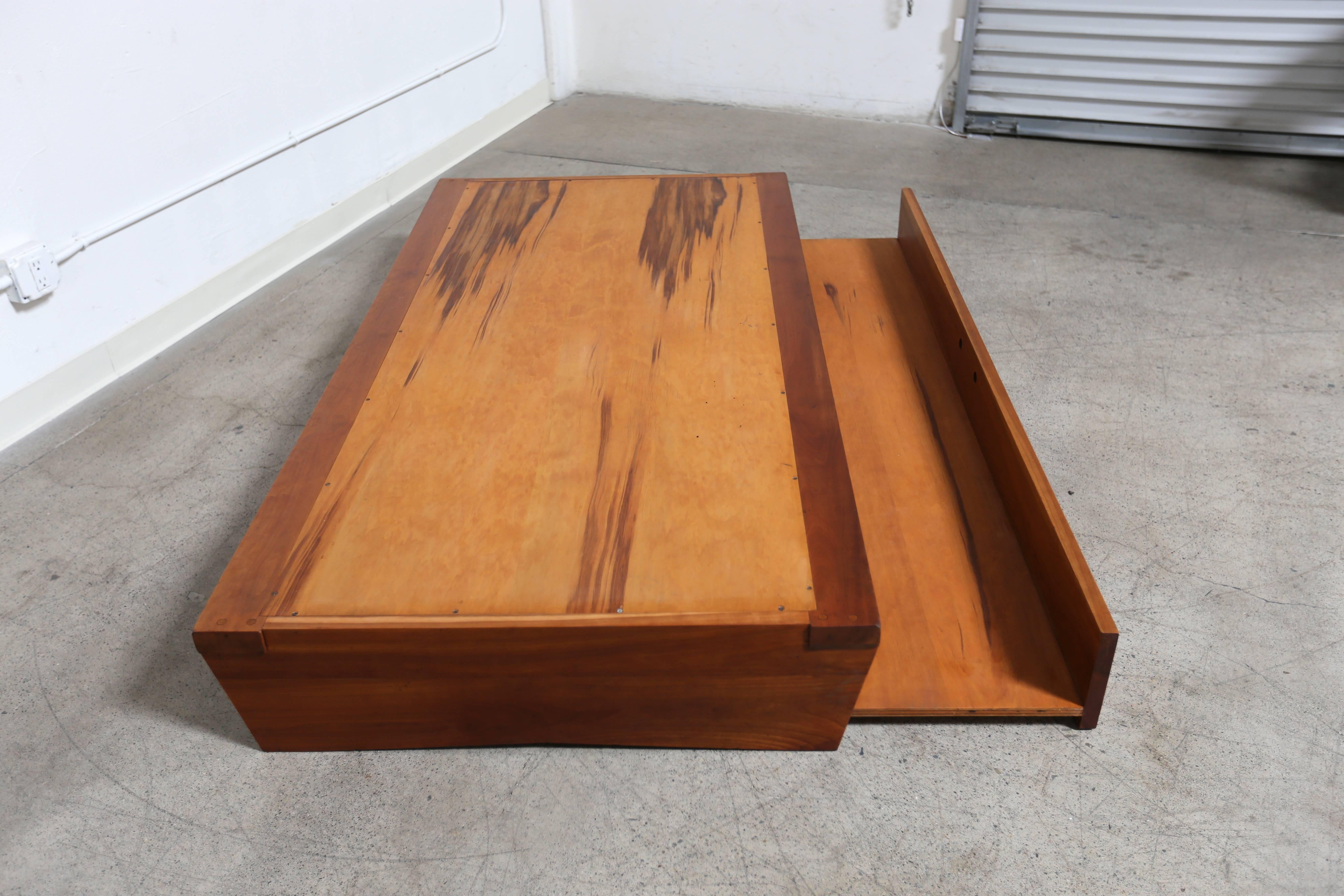 20th Century Rare Trundle Bed by George Nakashima, 1958