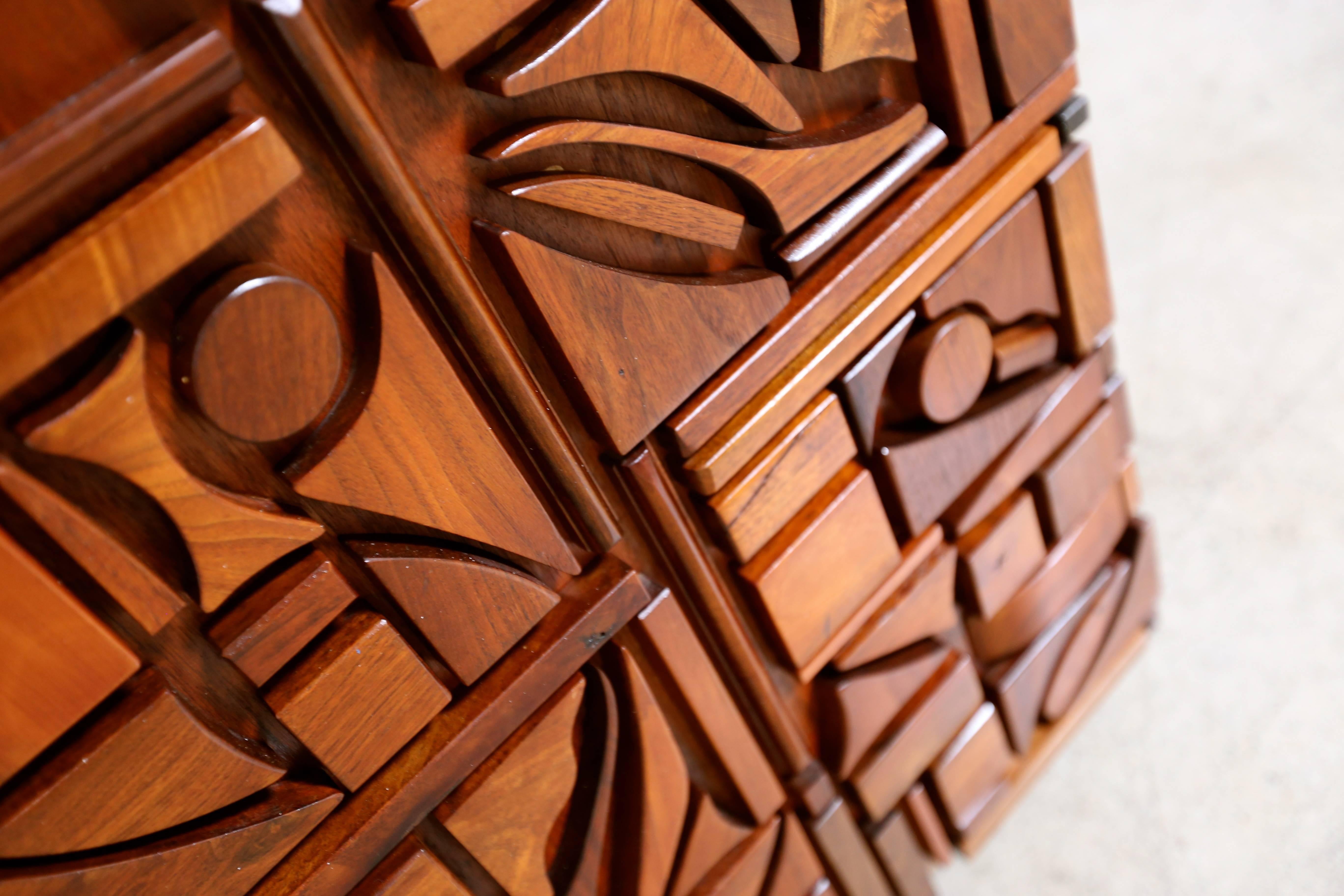Studio Crafted Bar Cabinet by Artist Mabel Hutchinson 1