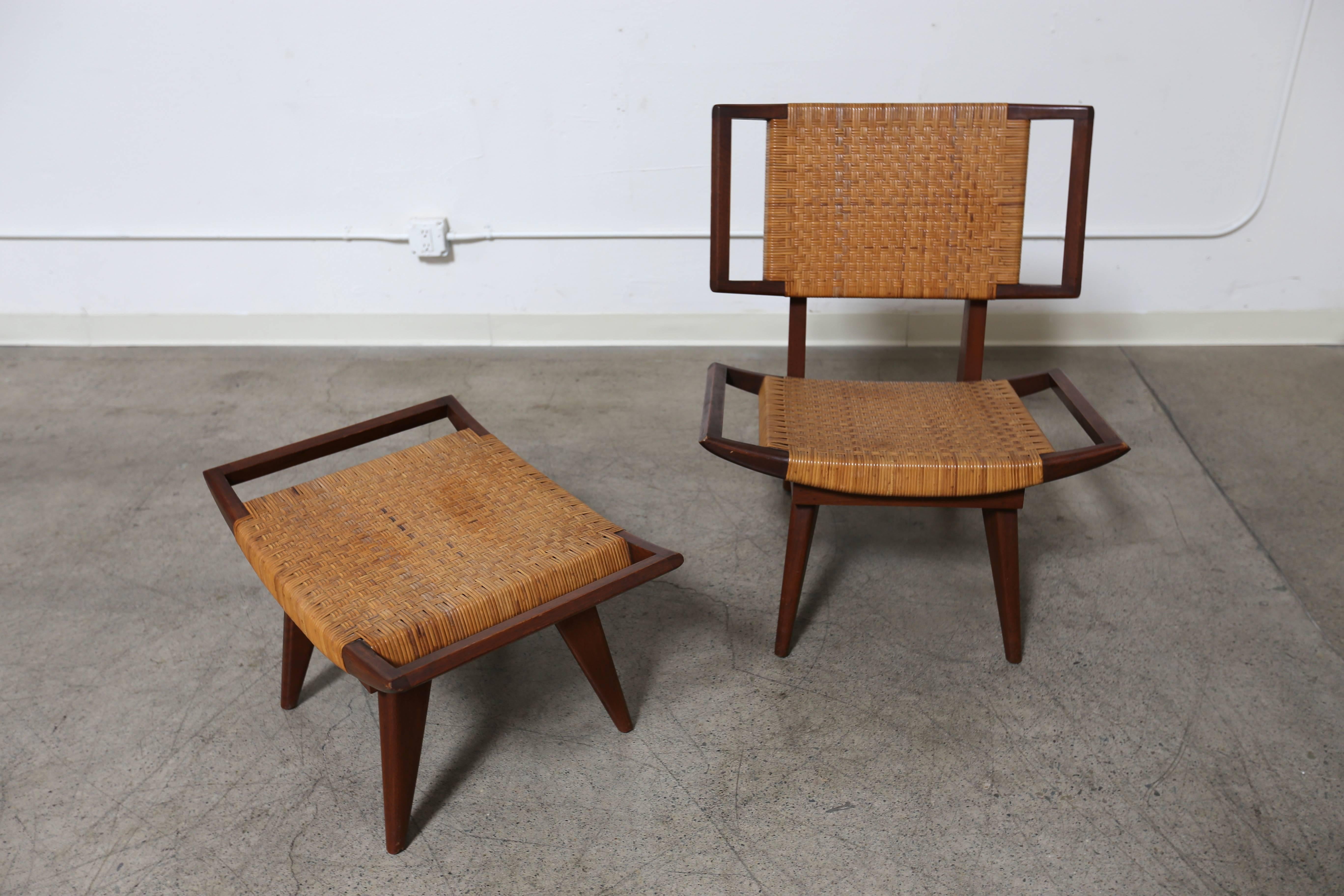 Rare Pair of Lounge Chairs by Paul Laszlo 3