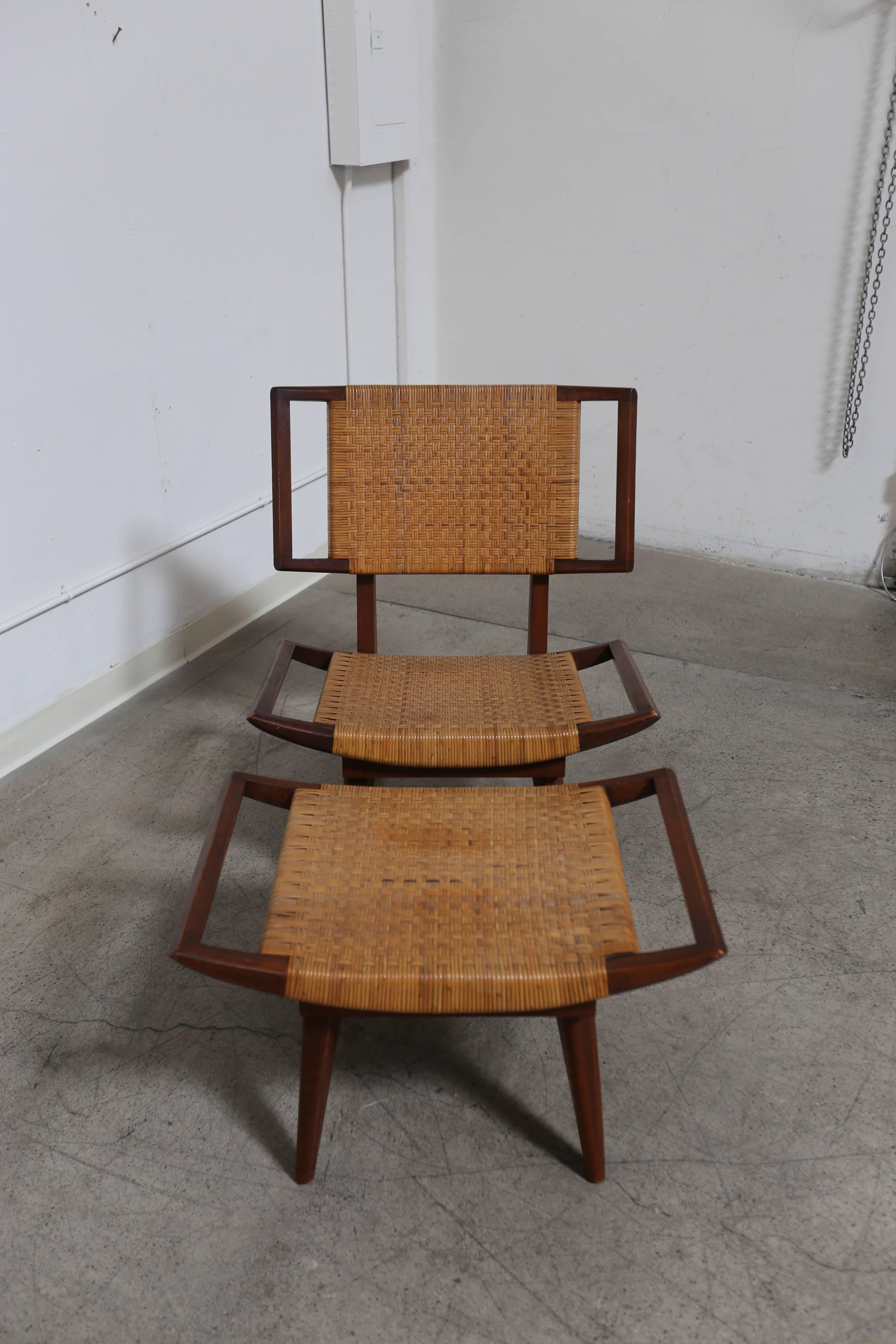 Rare Pair of Lounge Chairs by Paul Laszlo 4