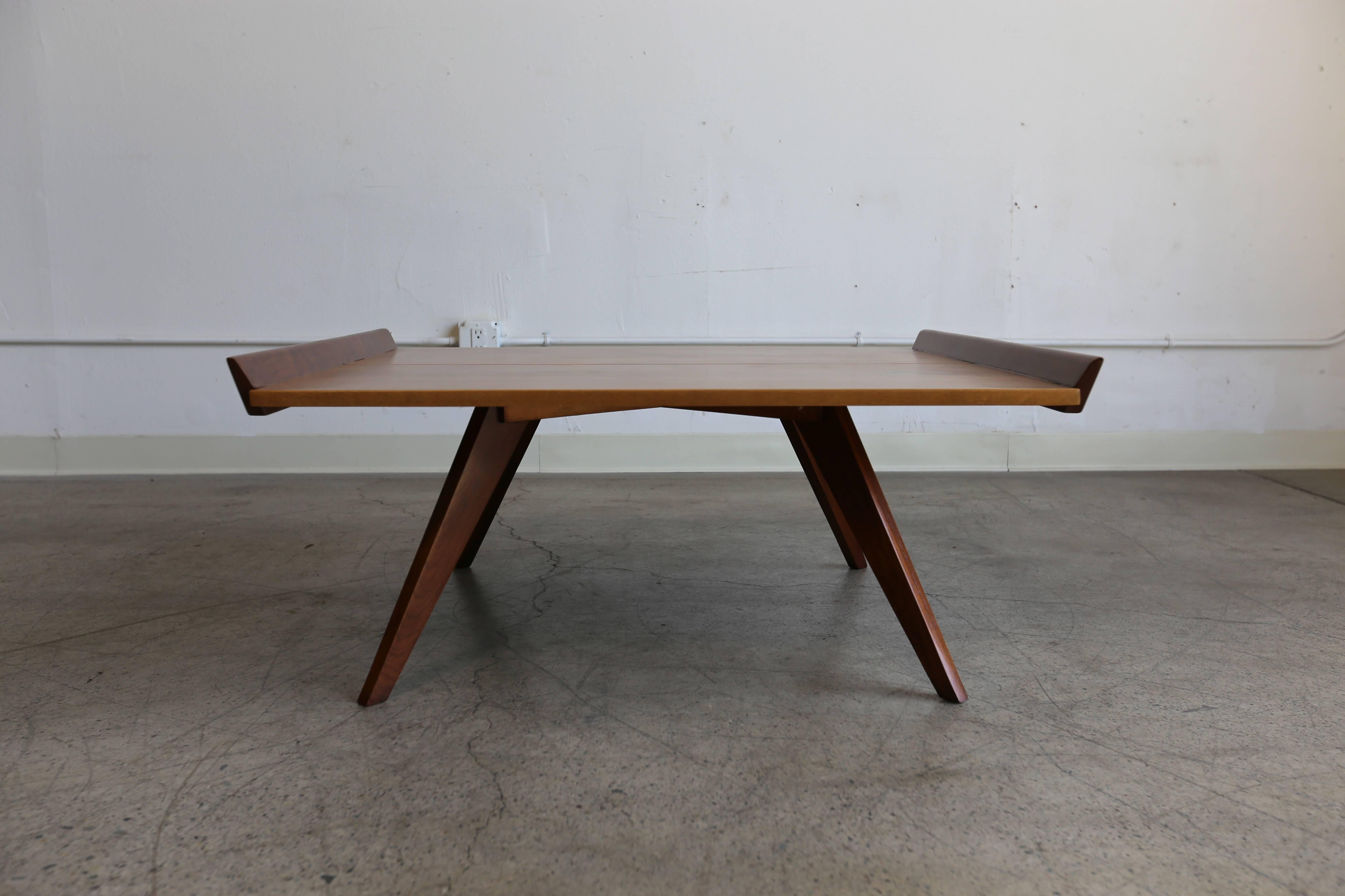 M10 coffee table by George Nakashima for Knoll.