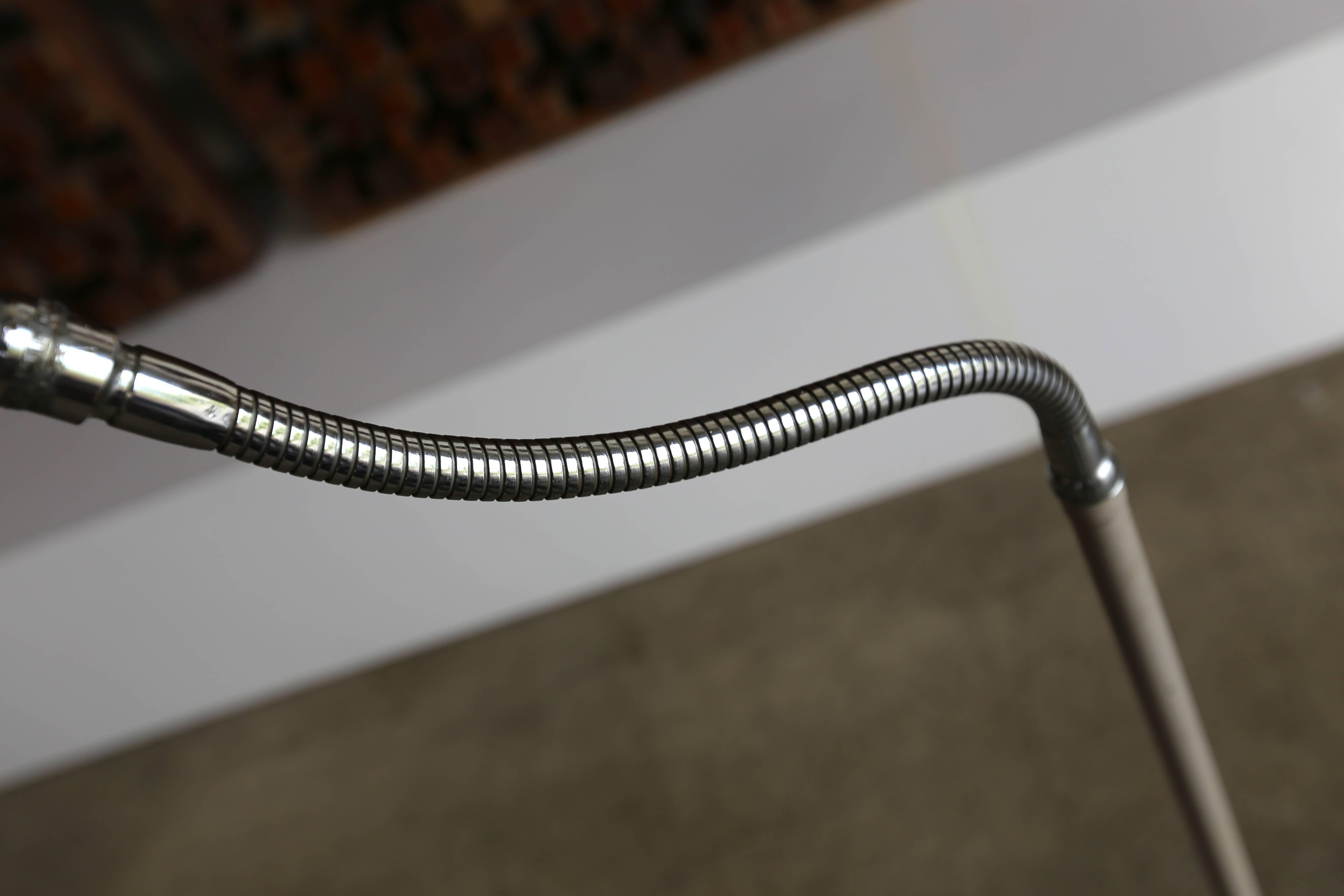 Cobra Floor Lamp by Greta Magnusson Grossman In Good Condition In San Juan Capistrano, CA