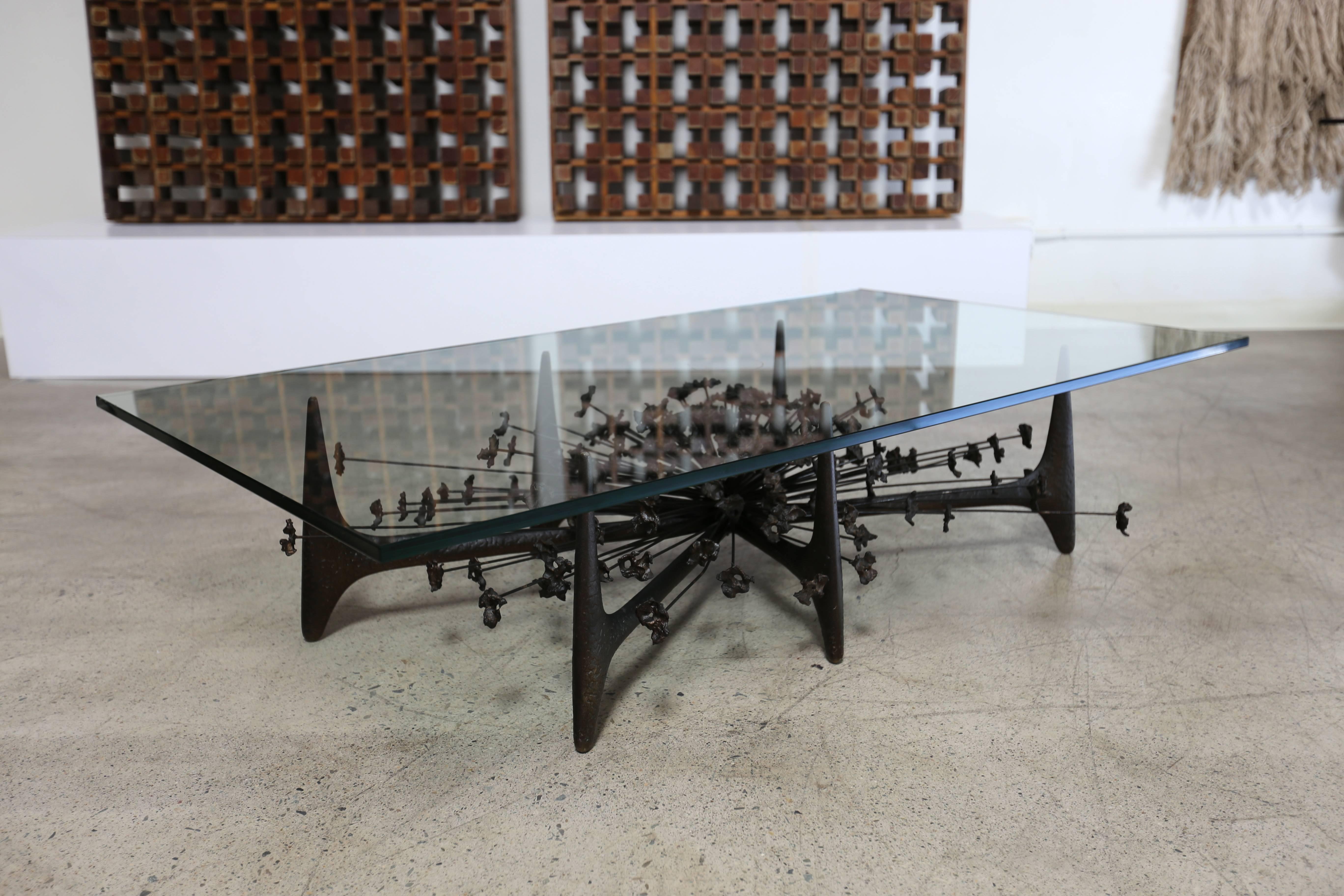 20th Century Sculptural Coffee Table by Daniel Gluck