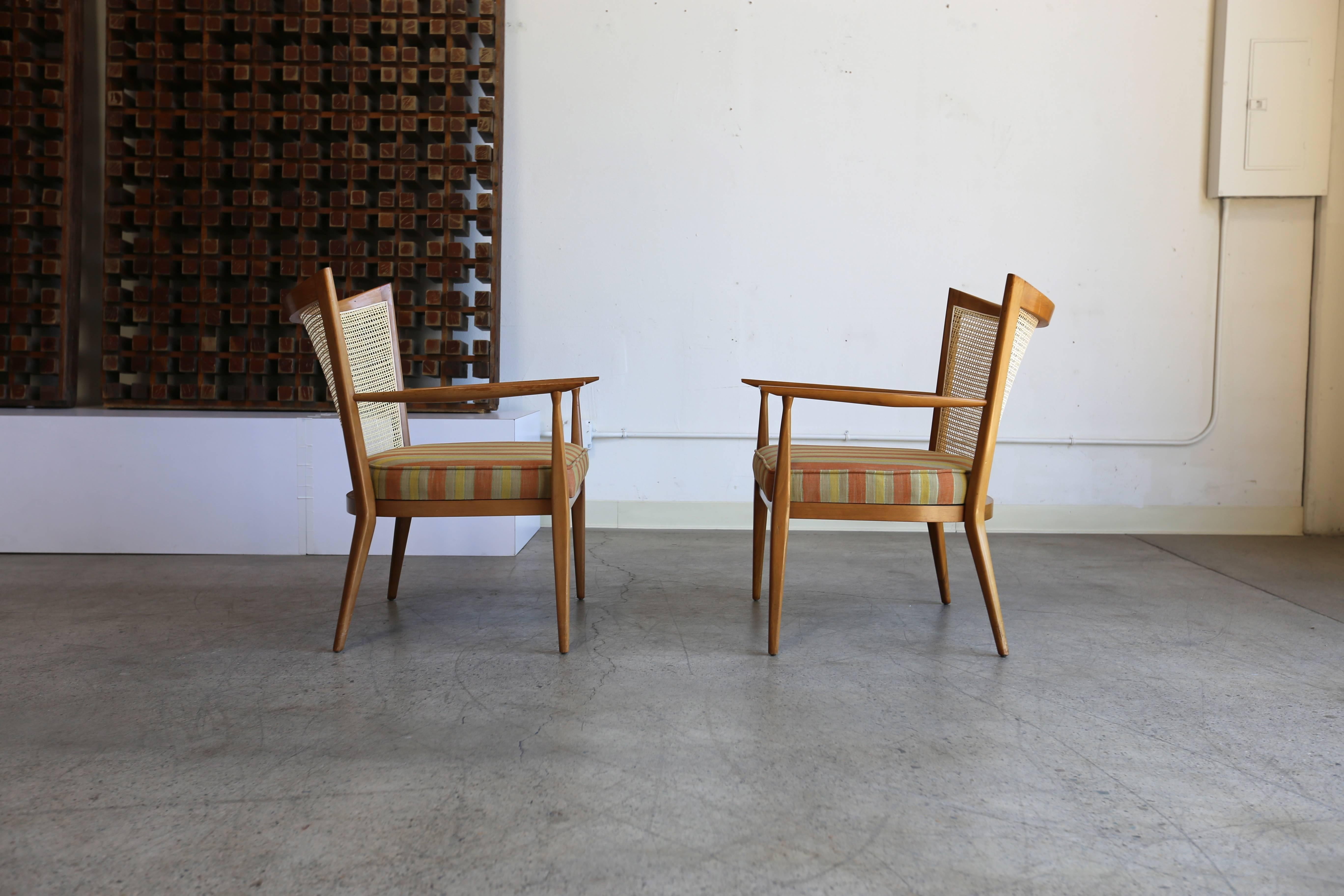 American Pair of Lounge Chairs by Paul McCobb