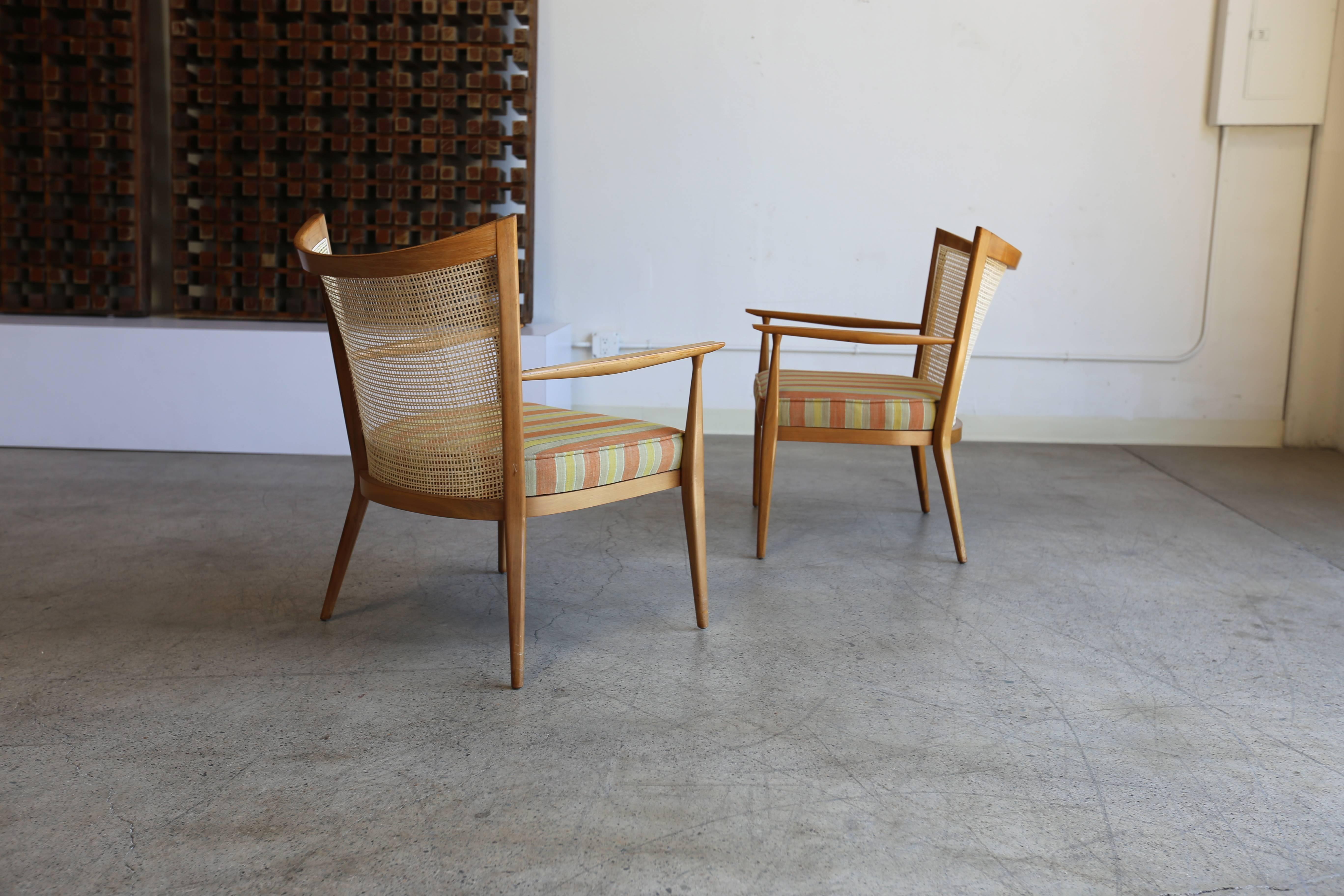 Pair of lounge chairs by Paul McCobb.