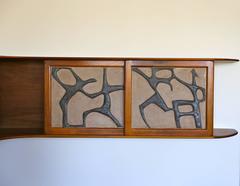 Handcrafted Hanging Cabinet by Allen Ditson and Lee Porzio