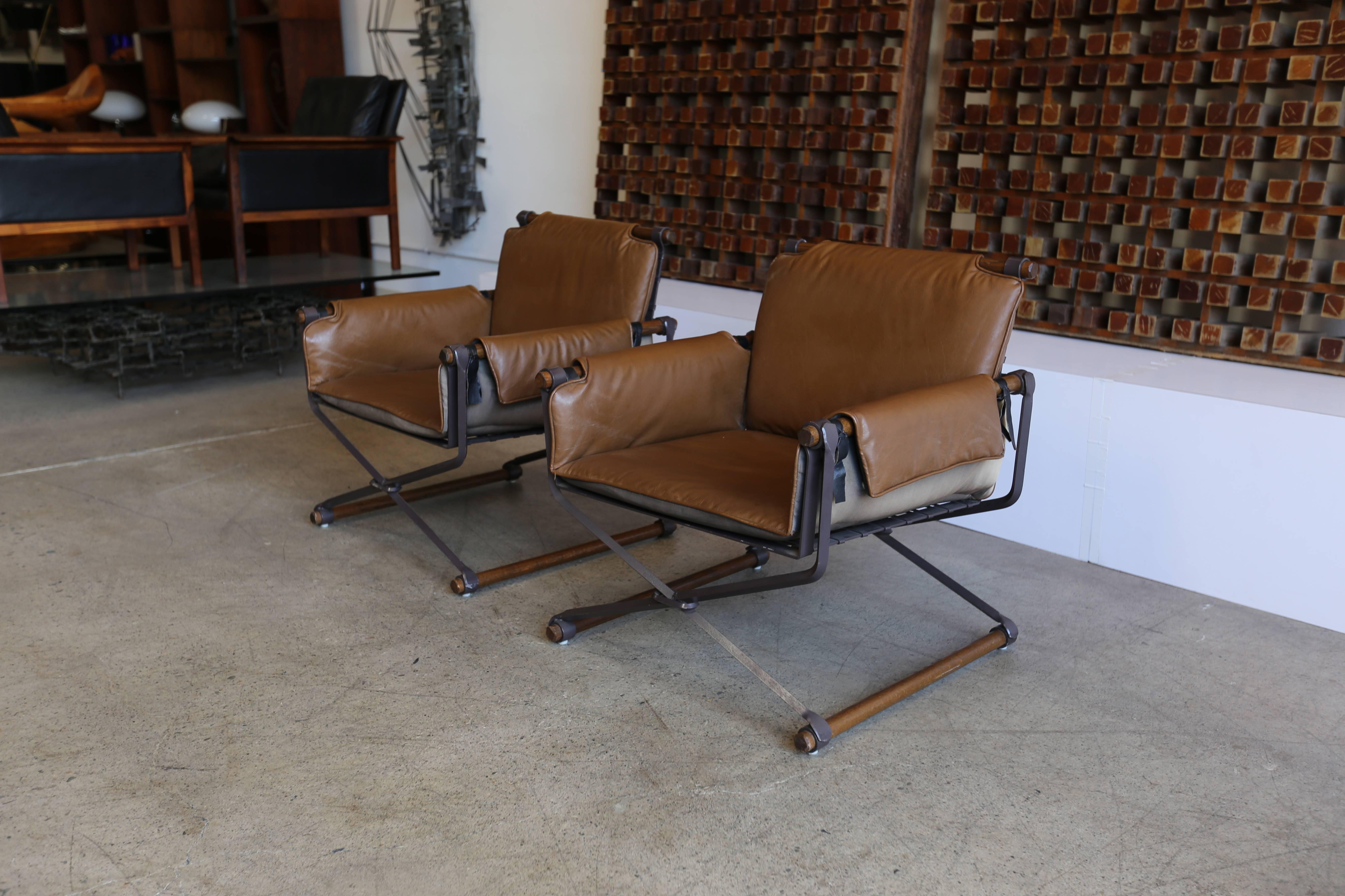 Pair of Lounge Chairs by Cleo Baldon In Good Condition In Costa Mesa, CA