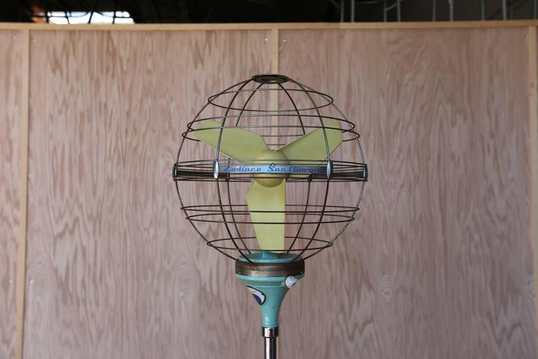 Zodiaco Floor Fan By San Giorgio Italy At 1stdibs