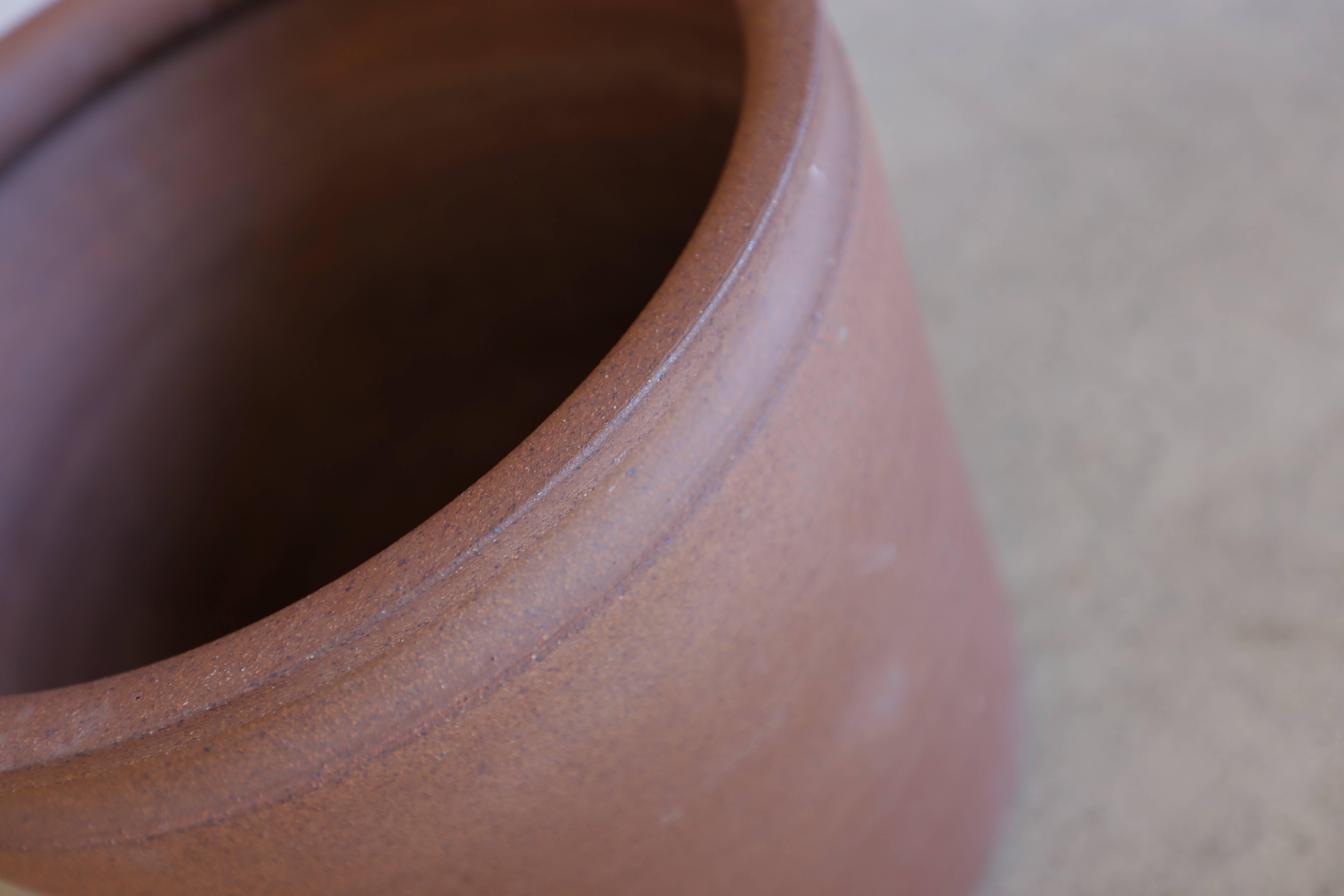 American Group of Three Ceramic Planters by David Cressey and Robert Maxwell