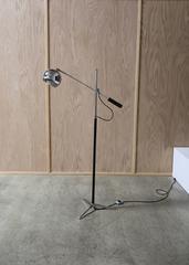 Articulating Single Arm Globe Floor Lamp