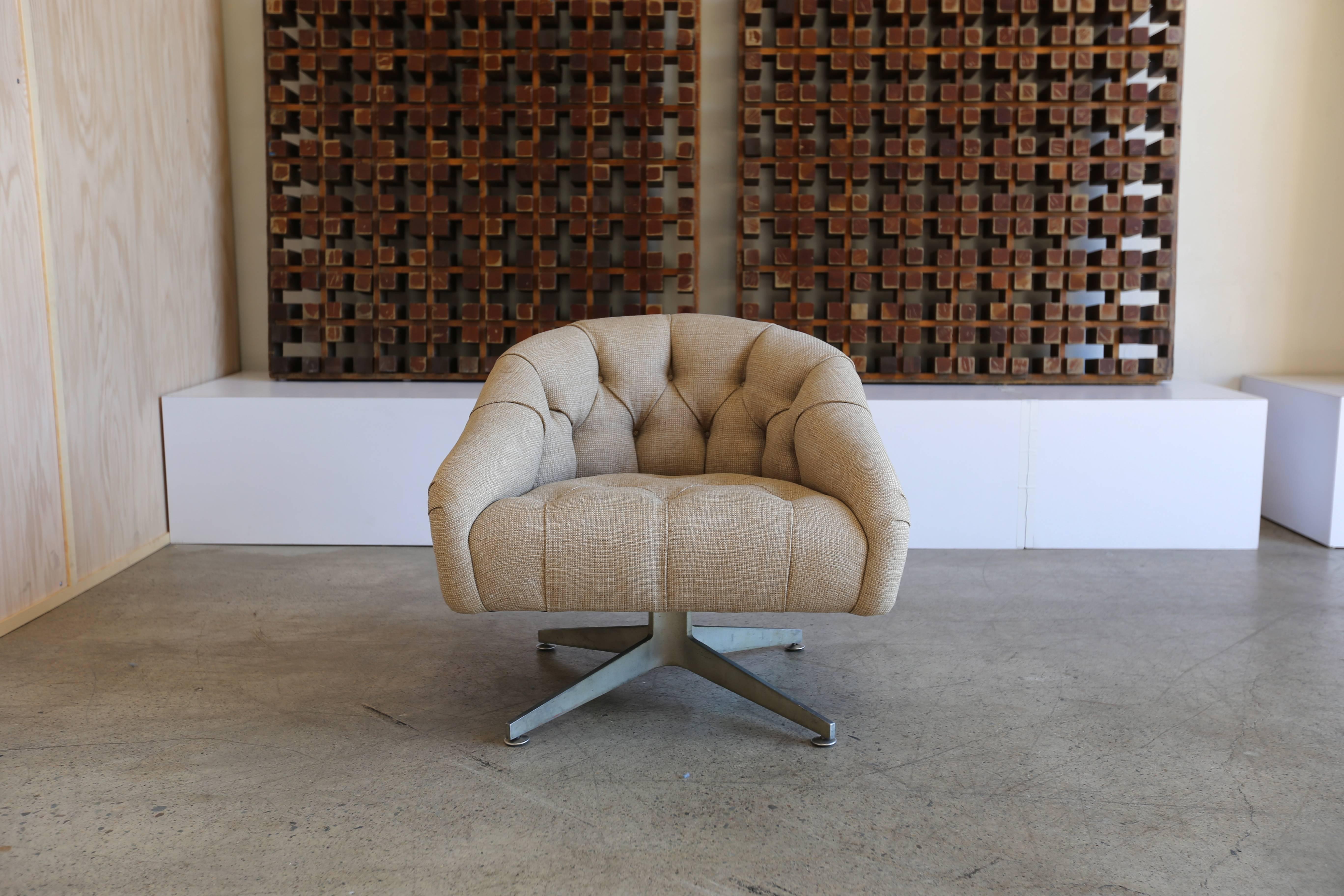 Swivel Lounge Chair by Ward Bennett 1