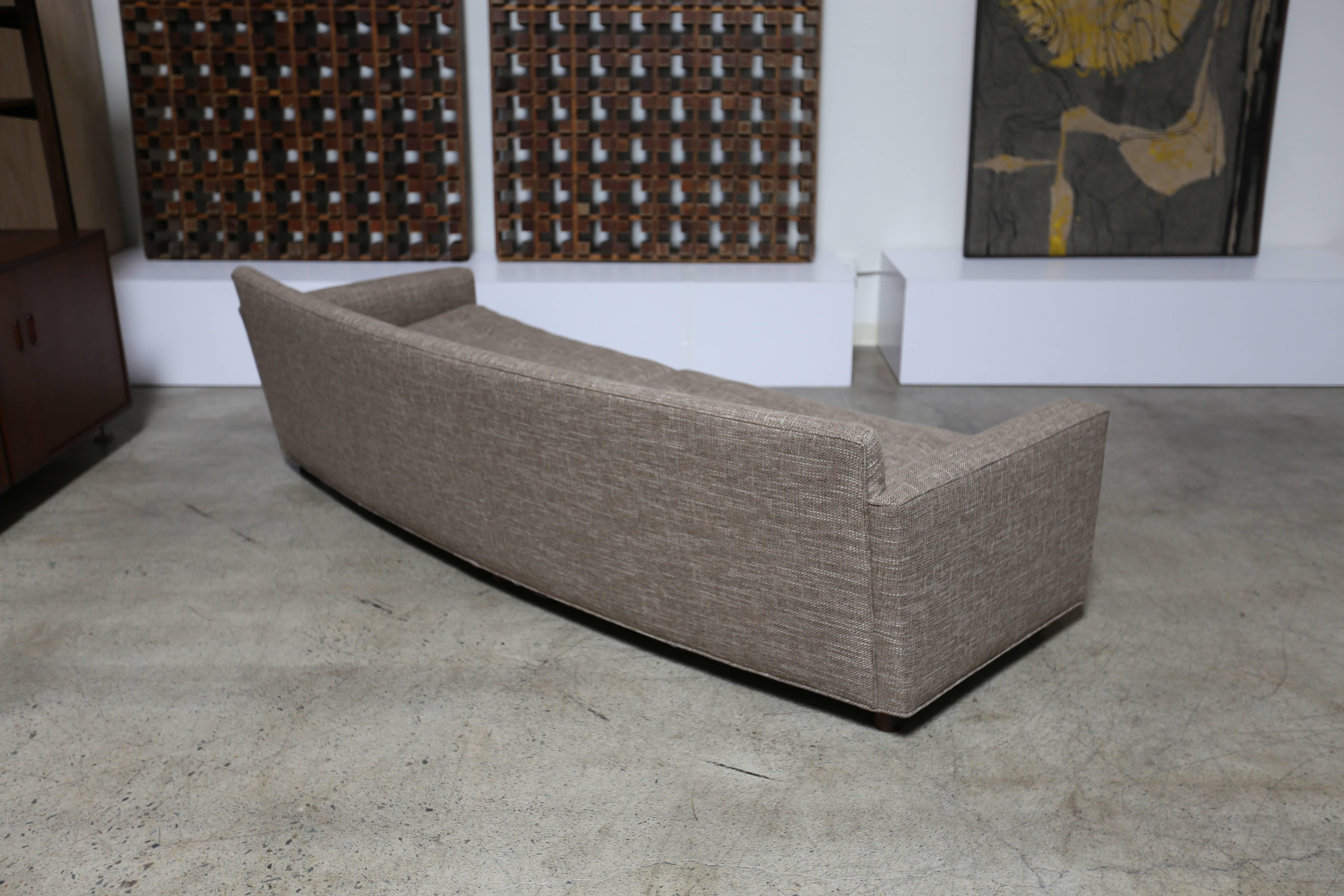 Curved Sofa by Edward Wormley for Dunbar ==== MOVING SALE !!!!!!!!!!! In Good Condition In Costa Mesa, CA