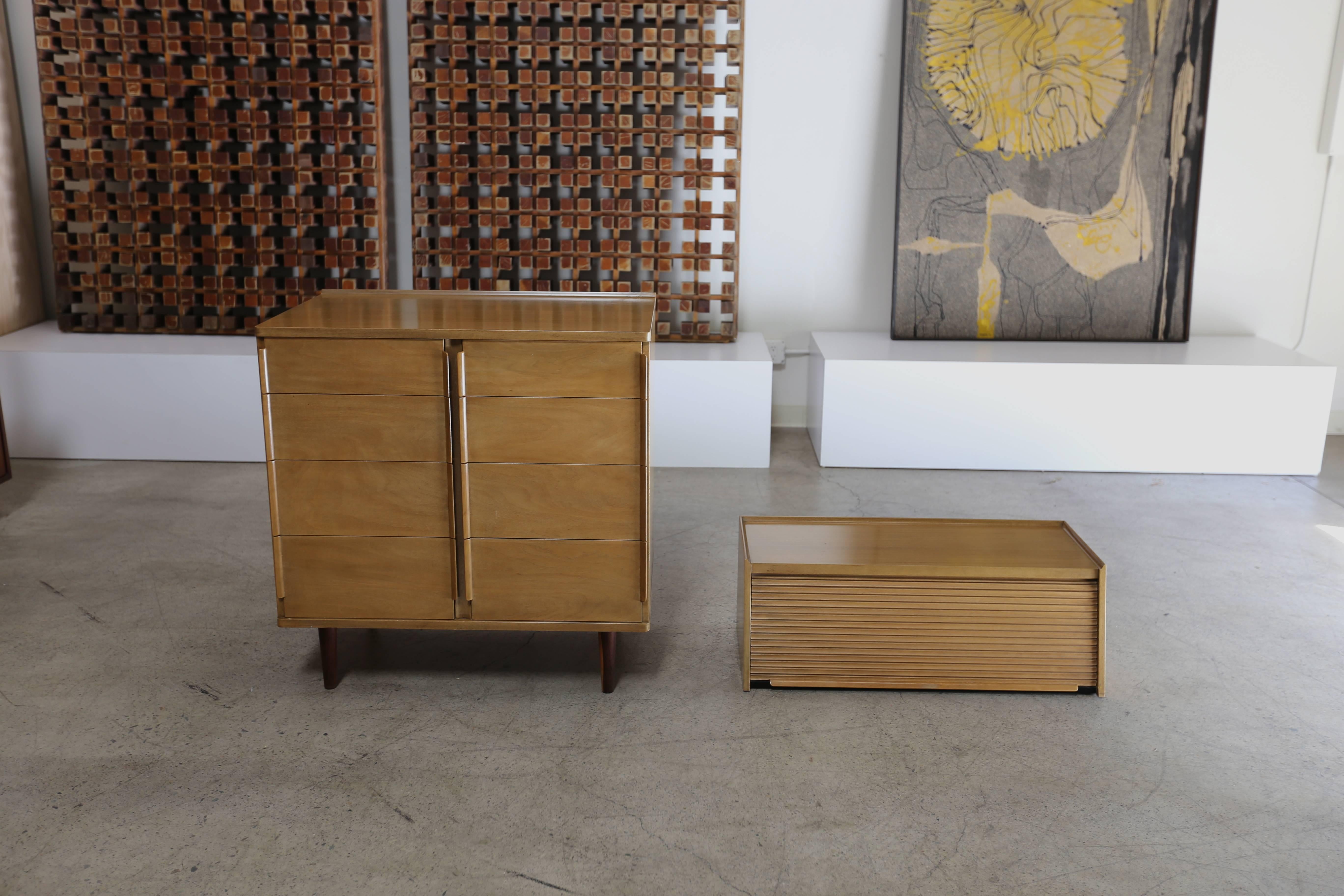 Mahogany Chest of Drawers by Edward Wormley for Dunbar