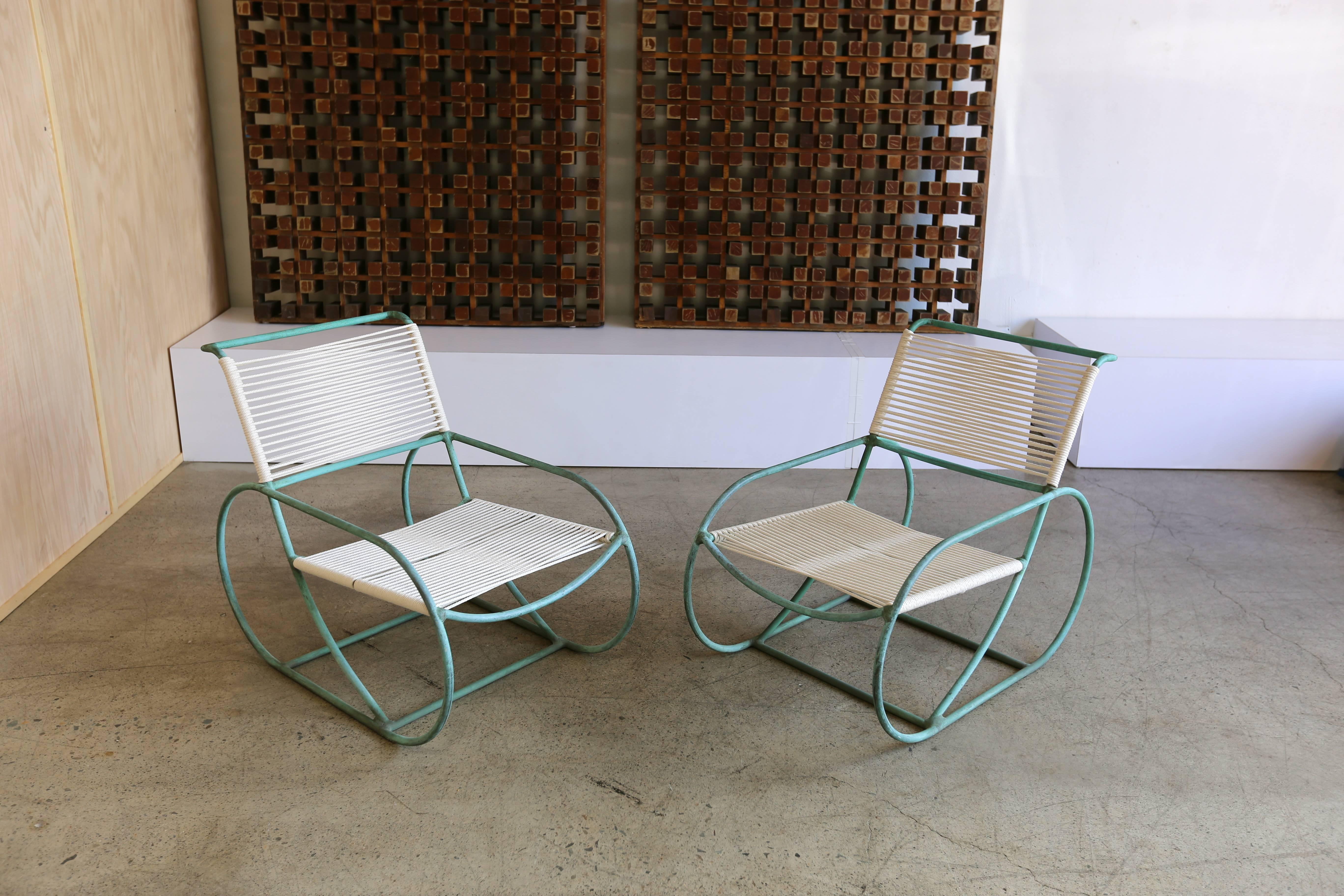 Pair of Lounge Chairs by Kipp Stewart for Terra 2