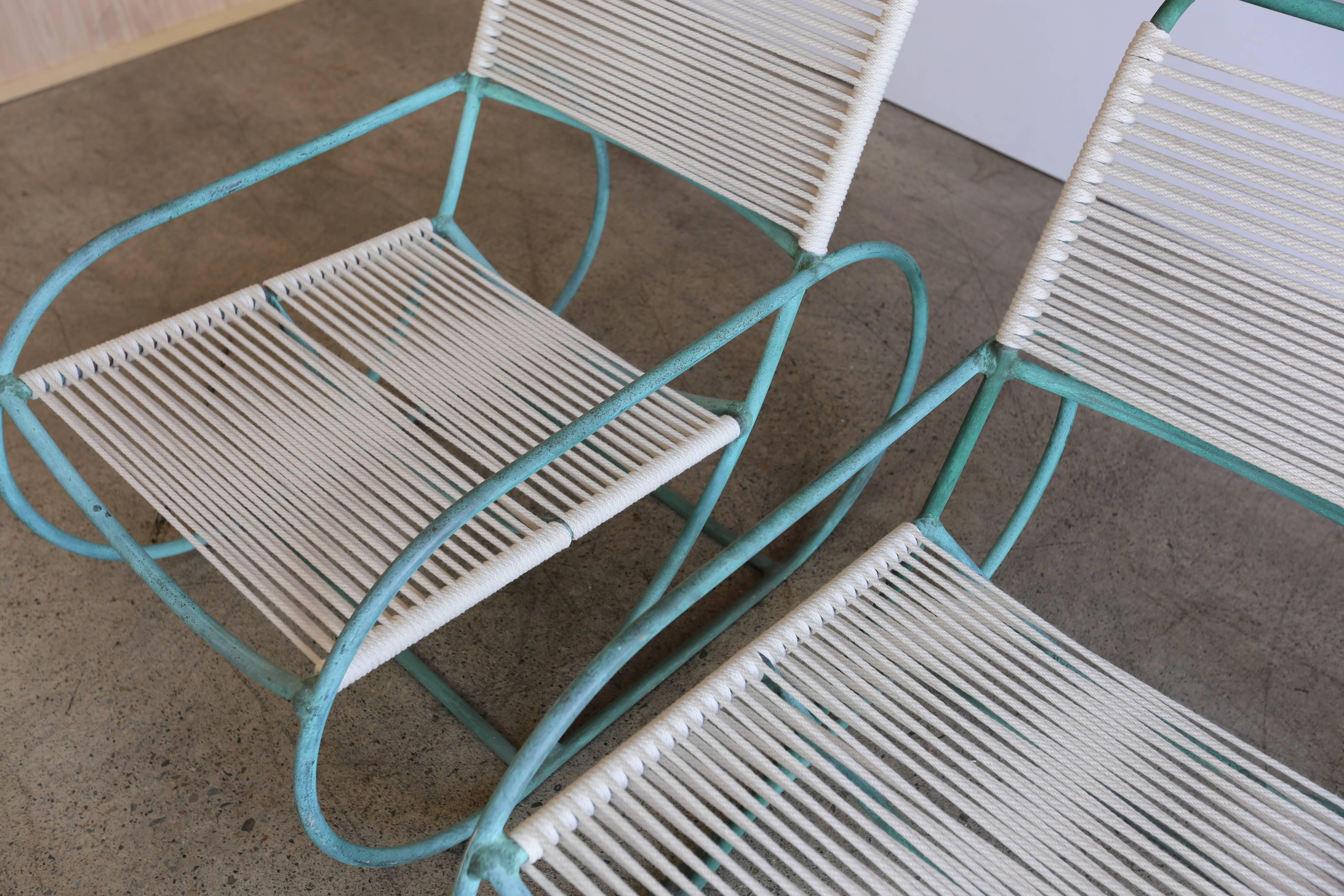 American Pair of Lounge Chairs by Kipp Stewart for Terra