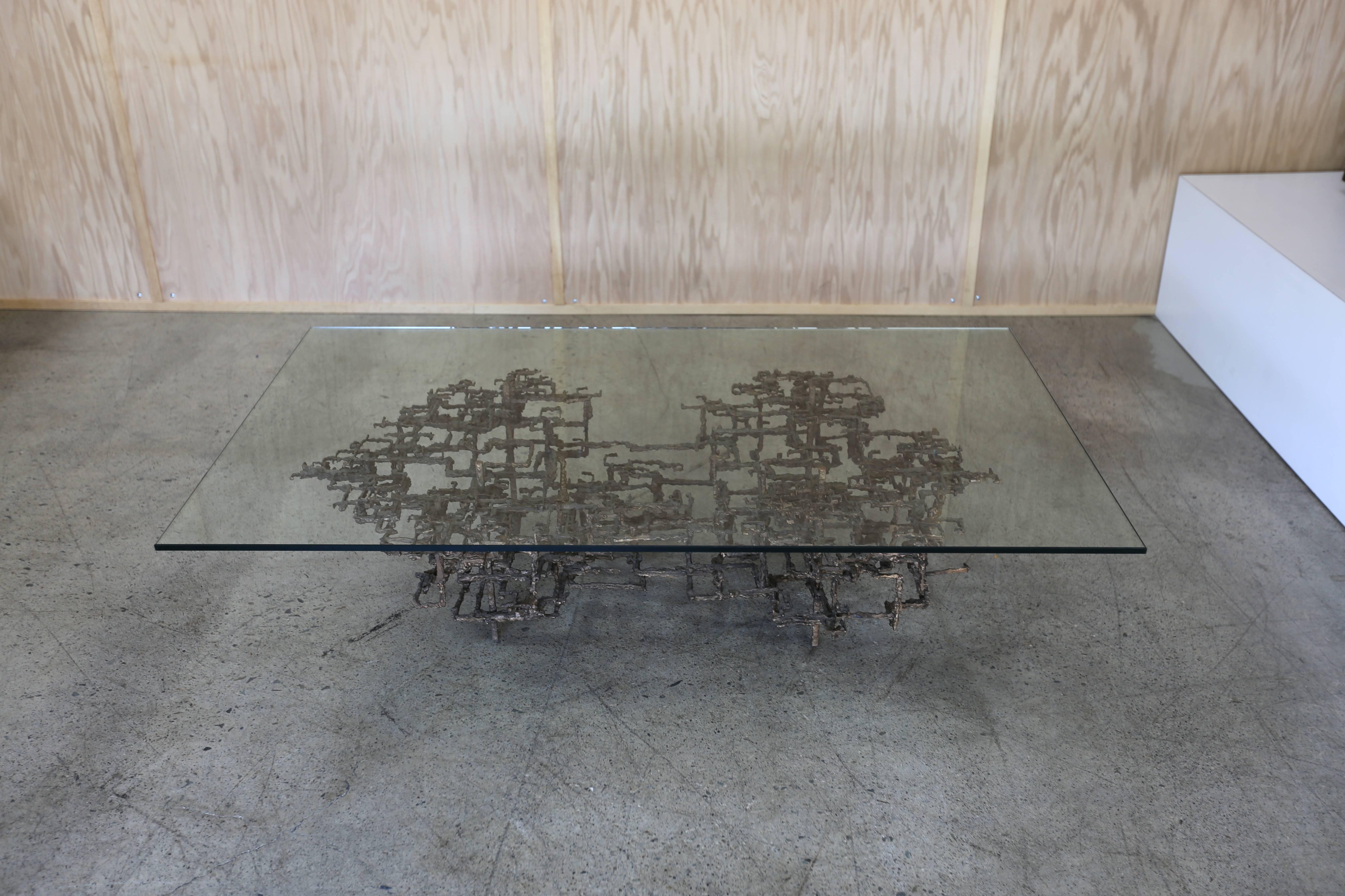 20th Century Sculptural Coffee Table by Daniel Gluck = MOVING SALE!!!!!!