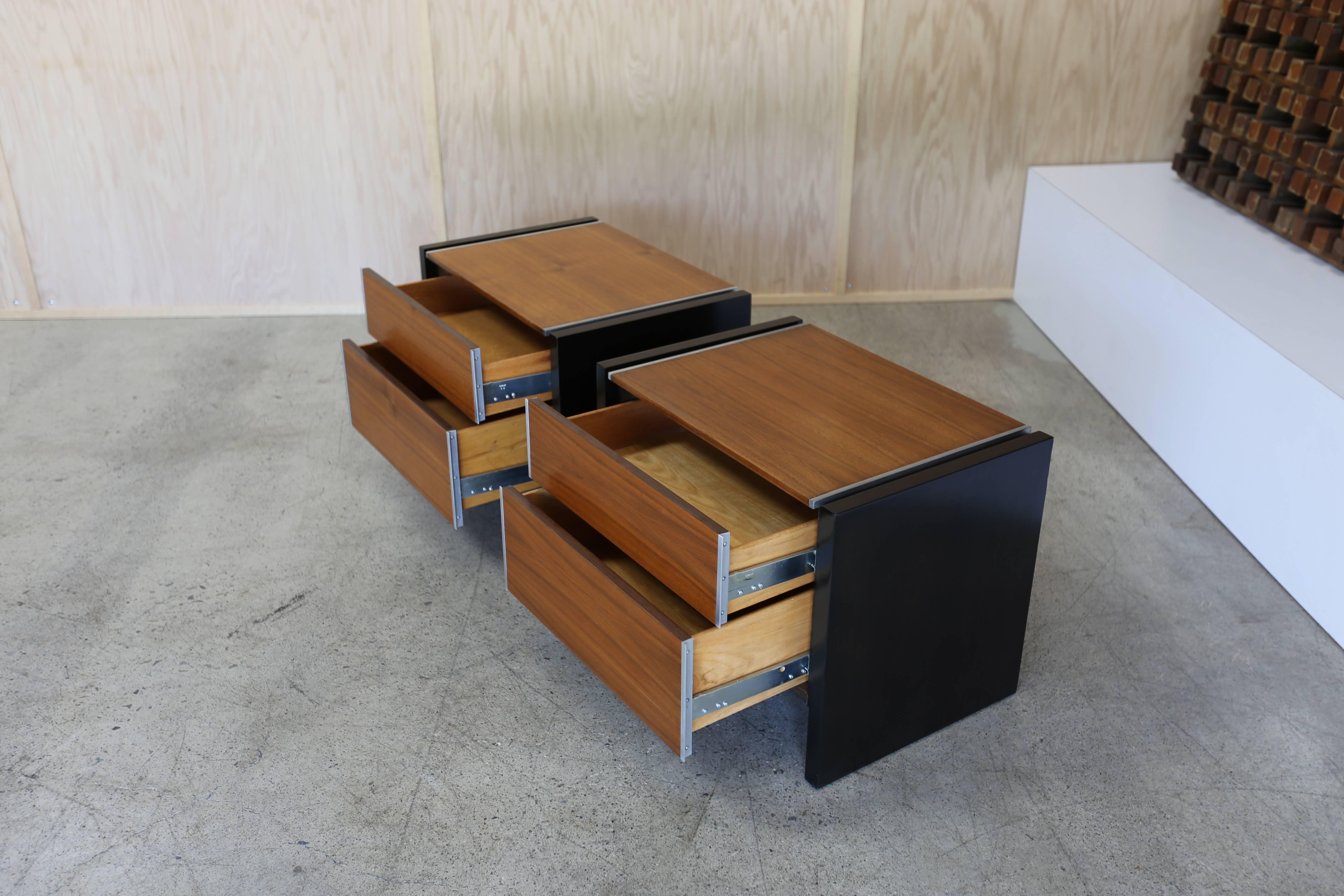 20th Century Pair of Nightstands by Robert Baron for Glenn of California