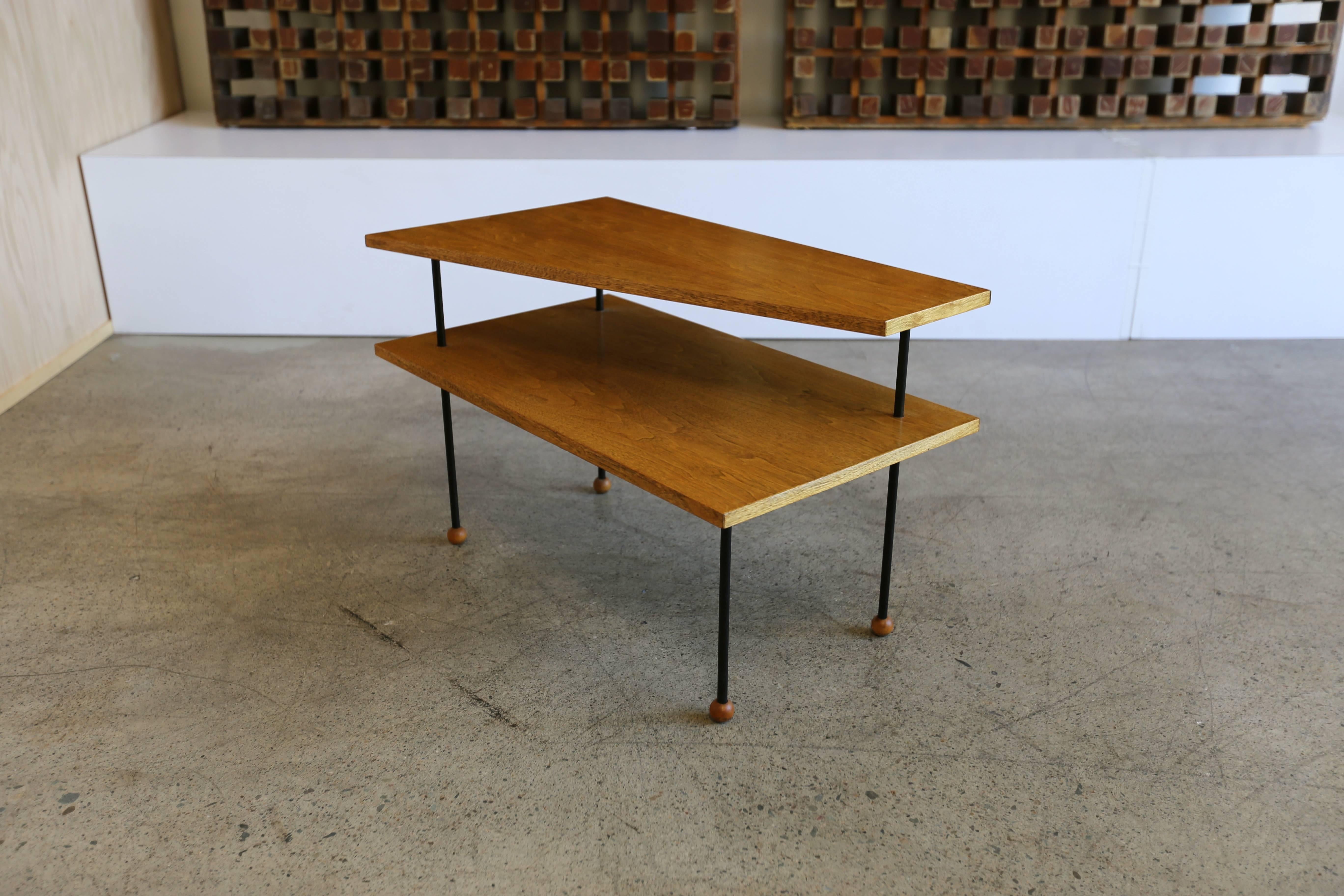 Steel Occasional Table by Greta Grossman
