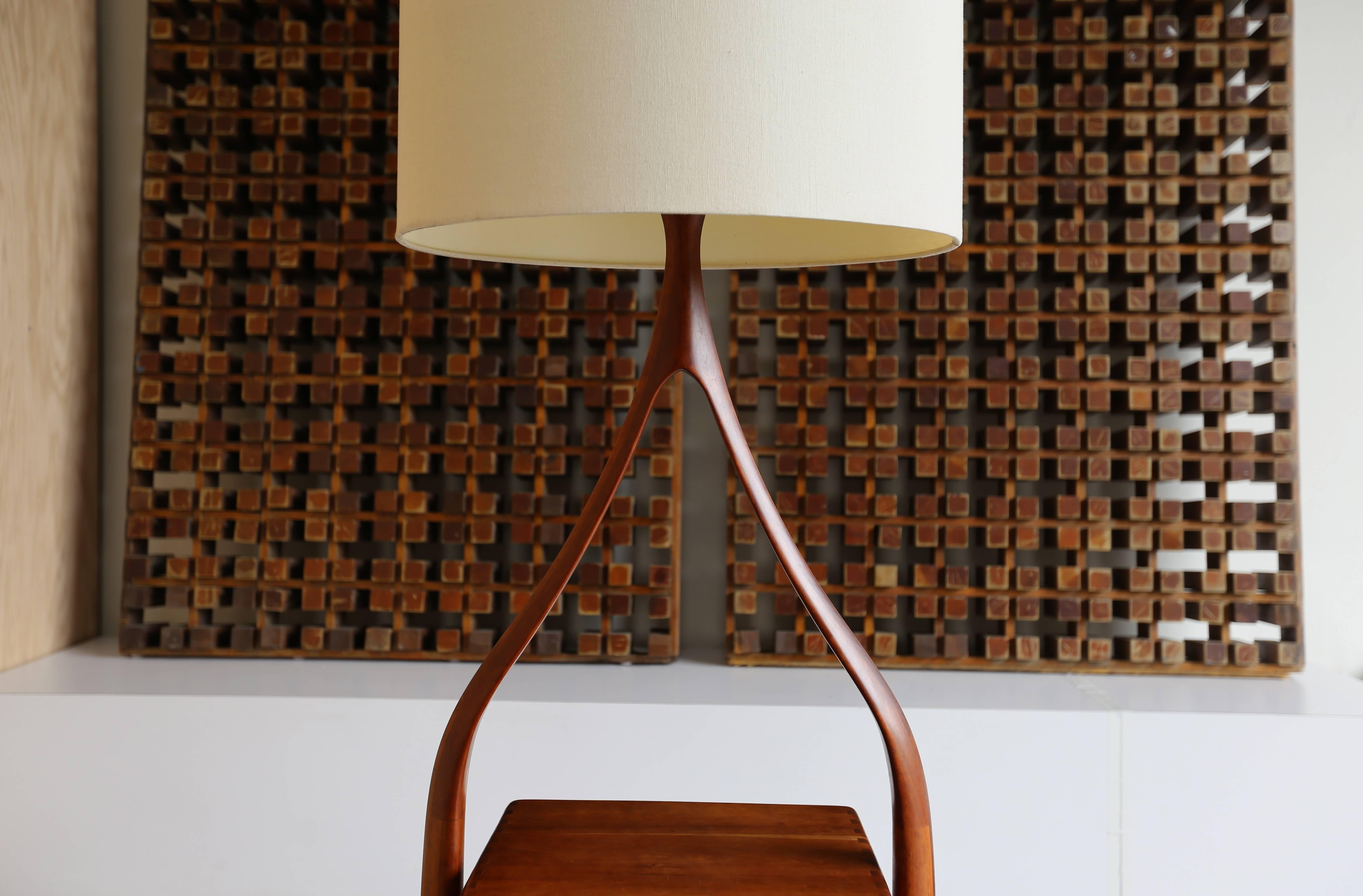 Handcrafted Floor Lamp by Tom Tramel, 1970s 2