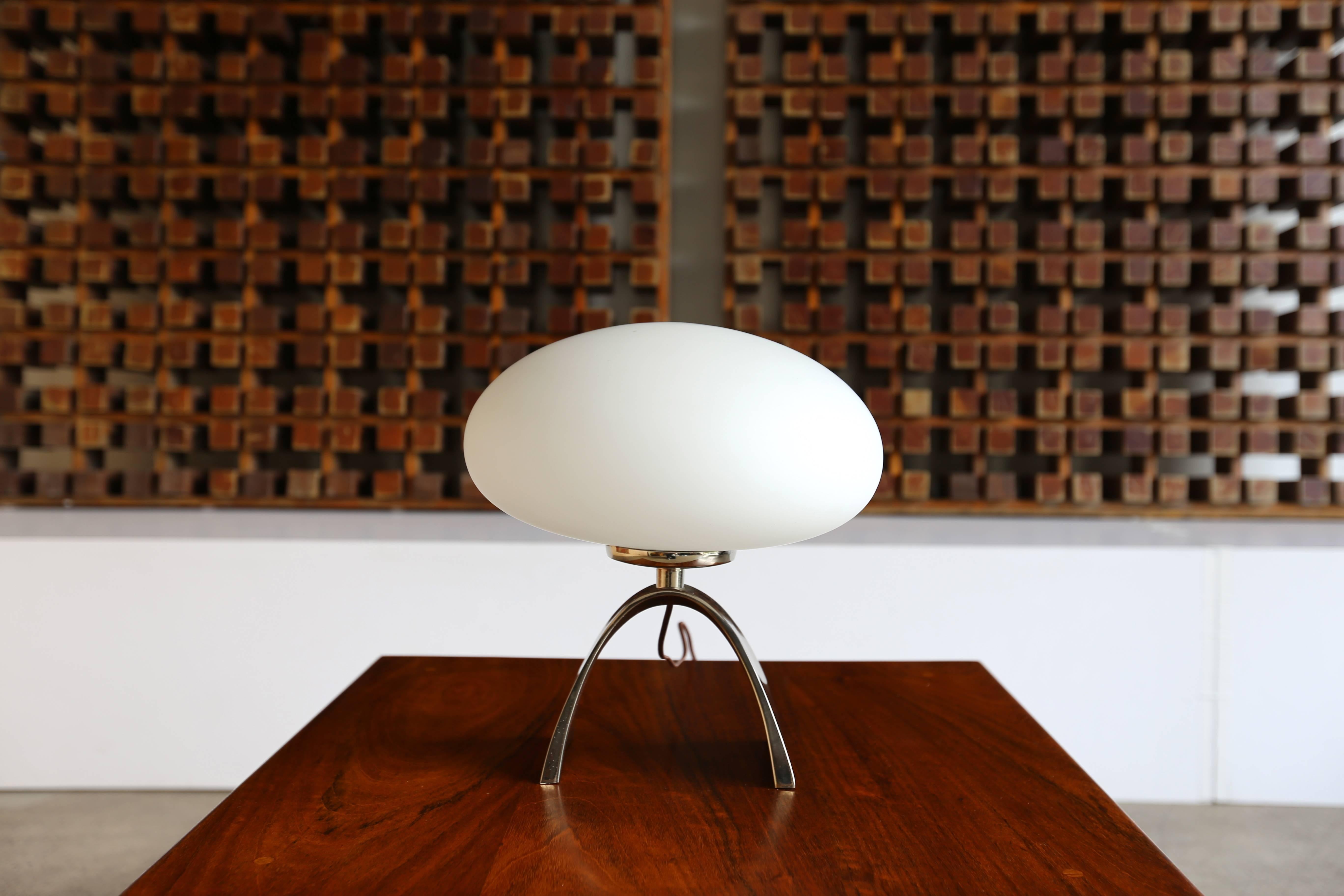 Mid-Century Modern Mushroom Lamp by Laurel