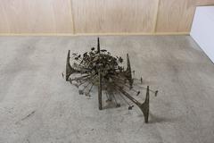 Sculptural Coffee Table Base by Daniel Gluck