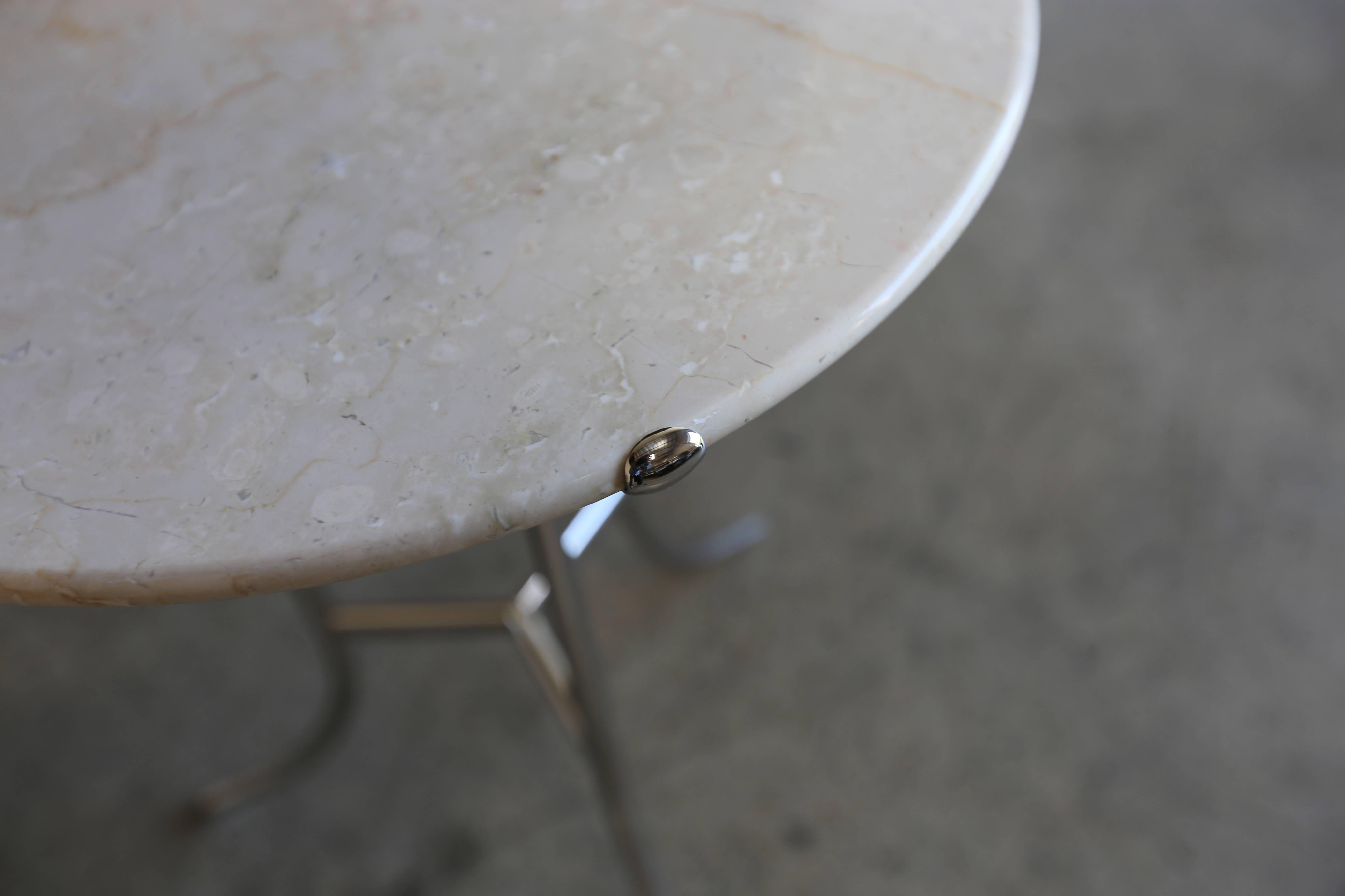 20th Century Marble Occasional Table by Cedric Hartman