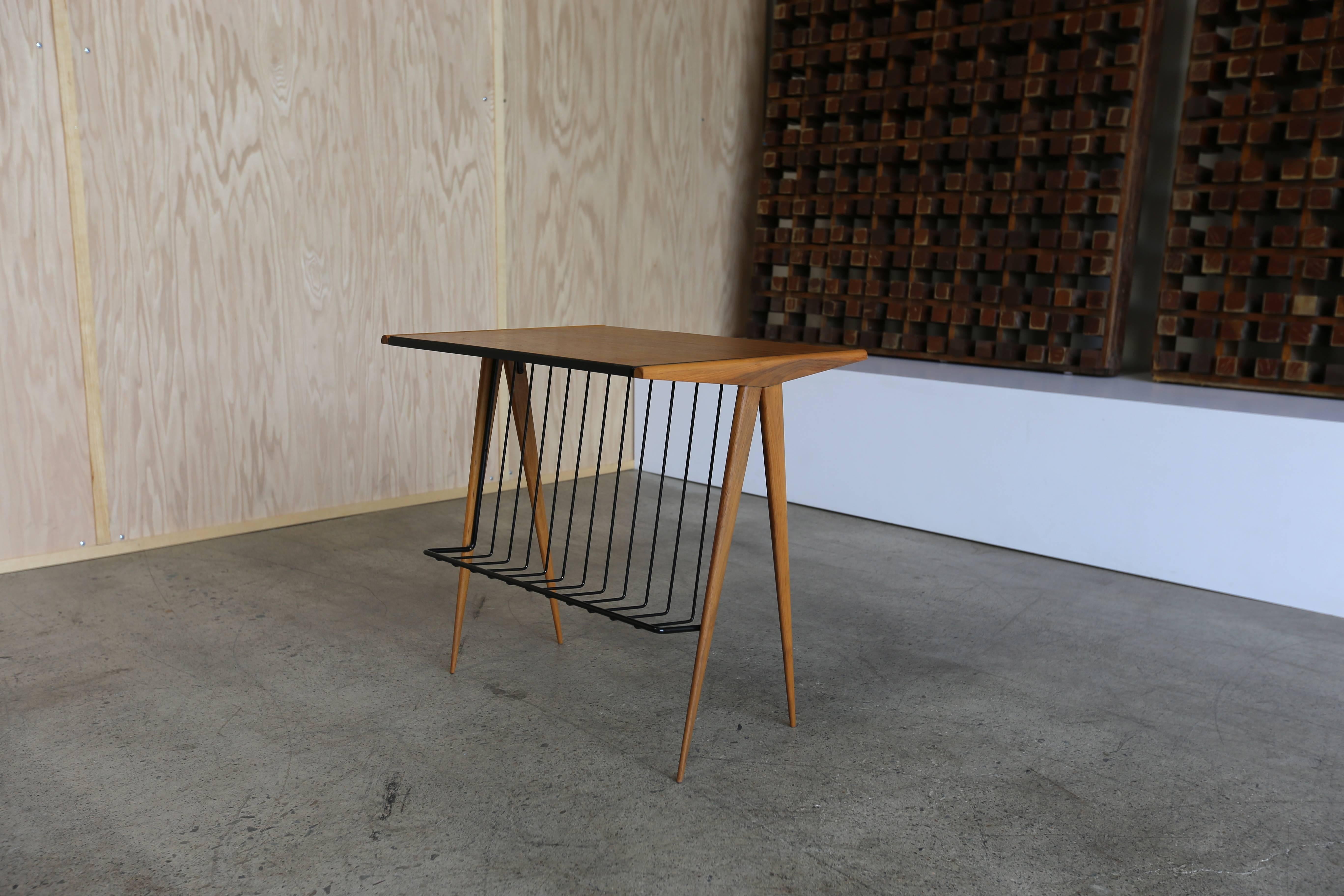 20th Century Occasional Table or Magazine Rack by Arthur Umanoff