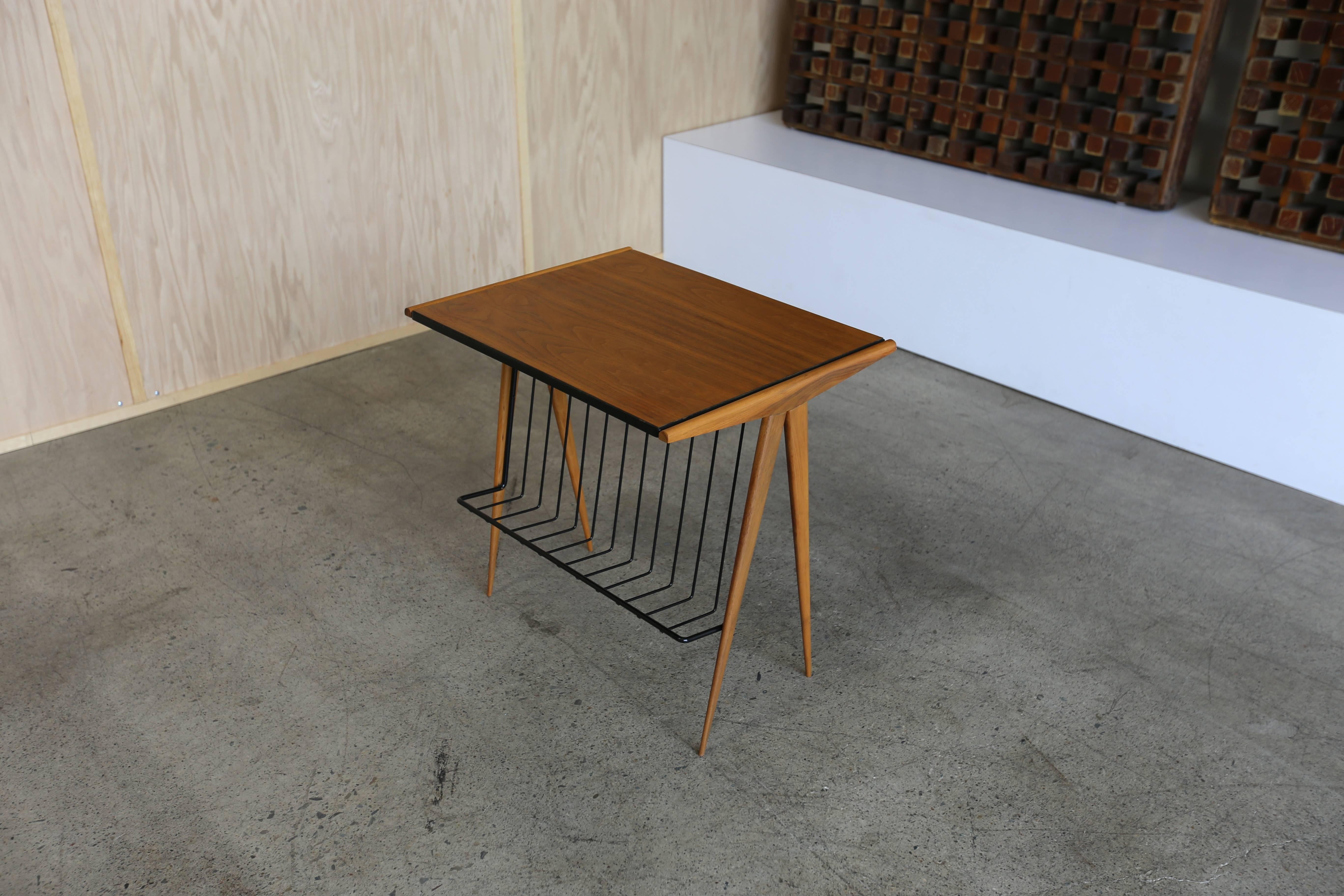 Occasional Table or Magazine Rack by Arthur Umanoff 3