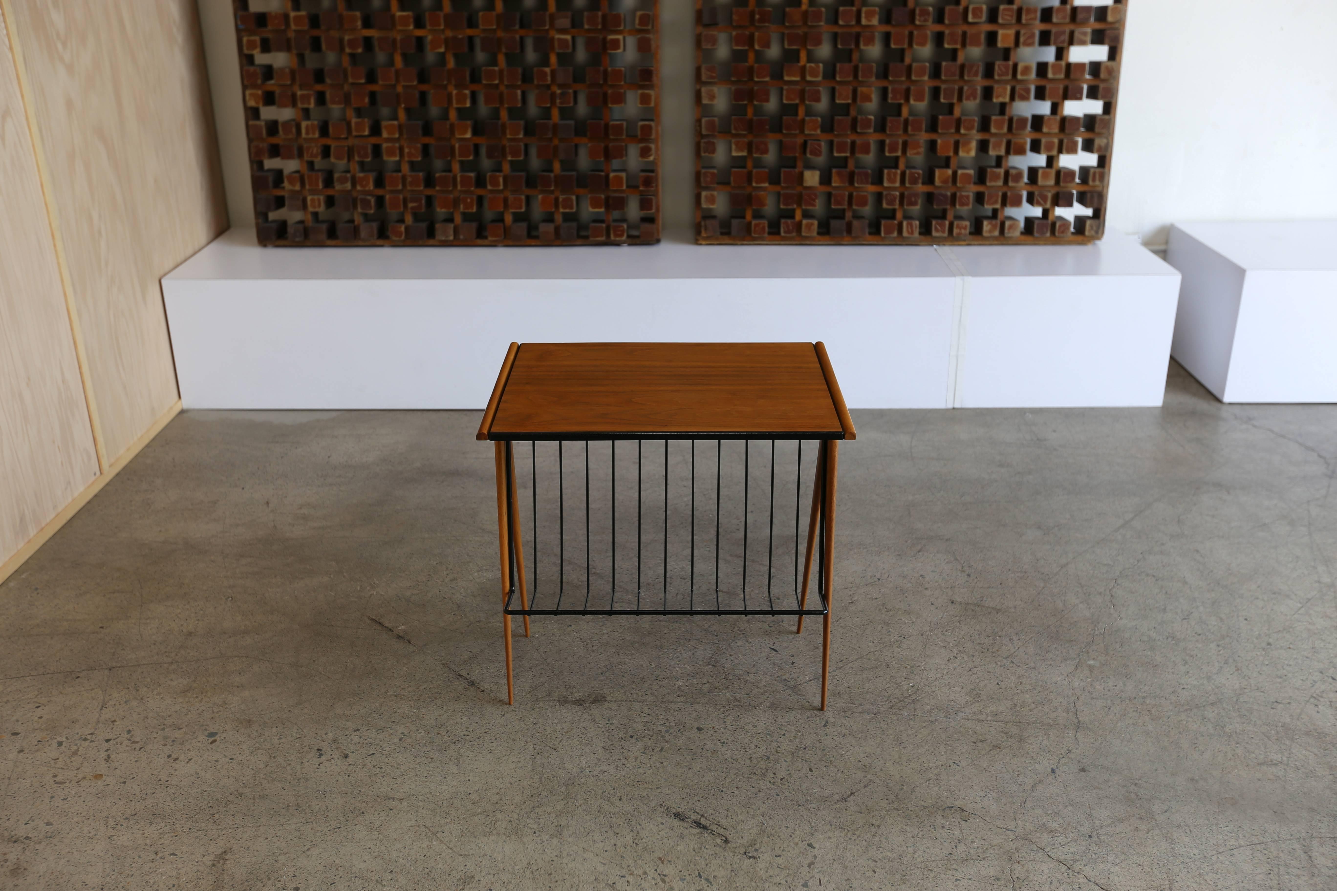 American Occasional Table or Magazine Rack by Arthur Umanoff