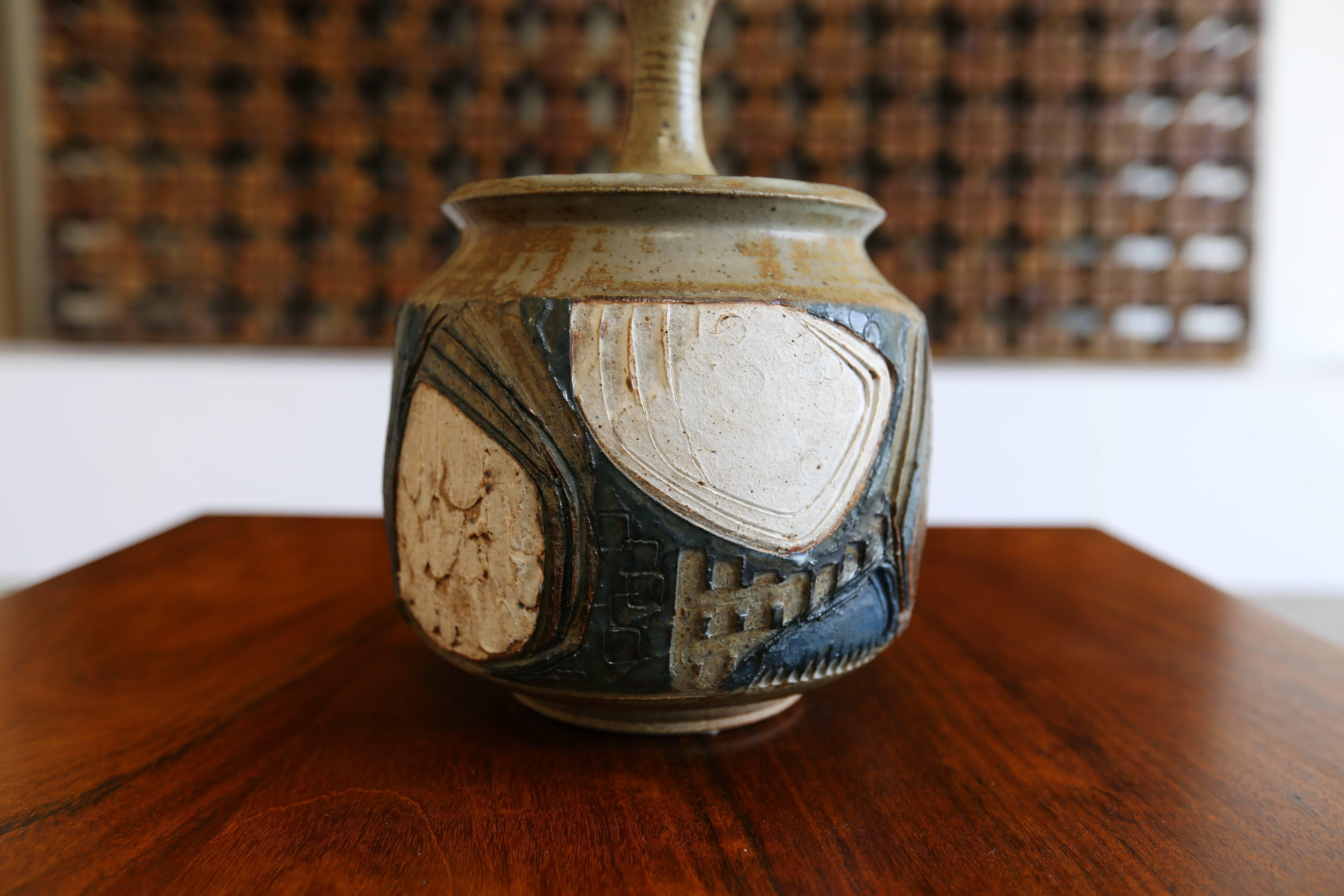 Joel Edwards Lidded Vessel In Good Condition In Costa Mesa, CA