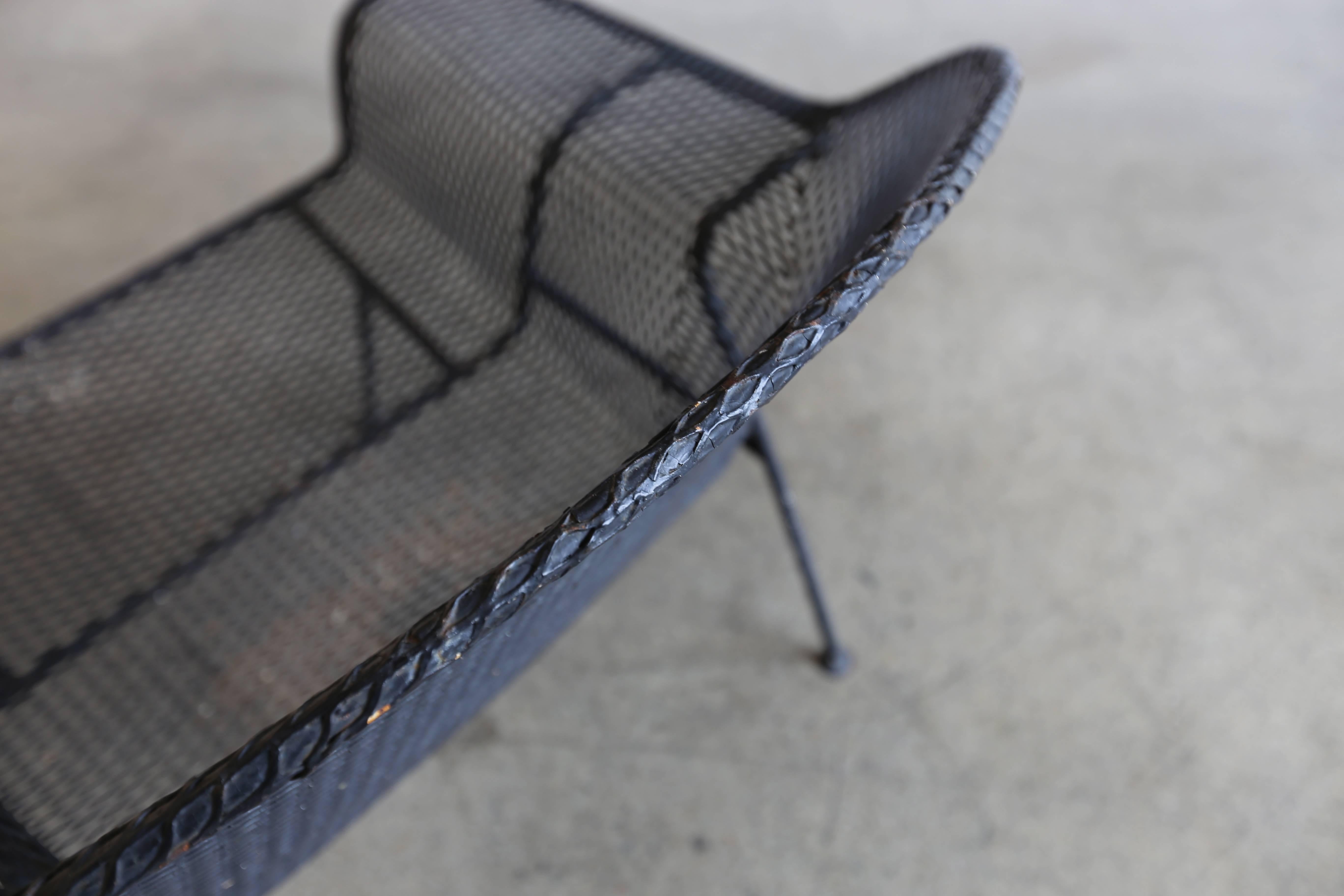 American Anonymous Sculptural Expanded Metal Lounge Chair