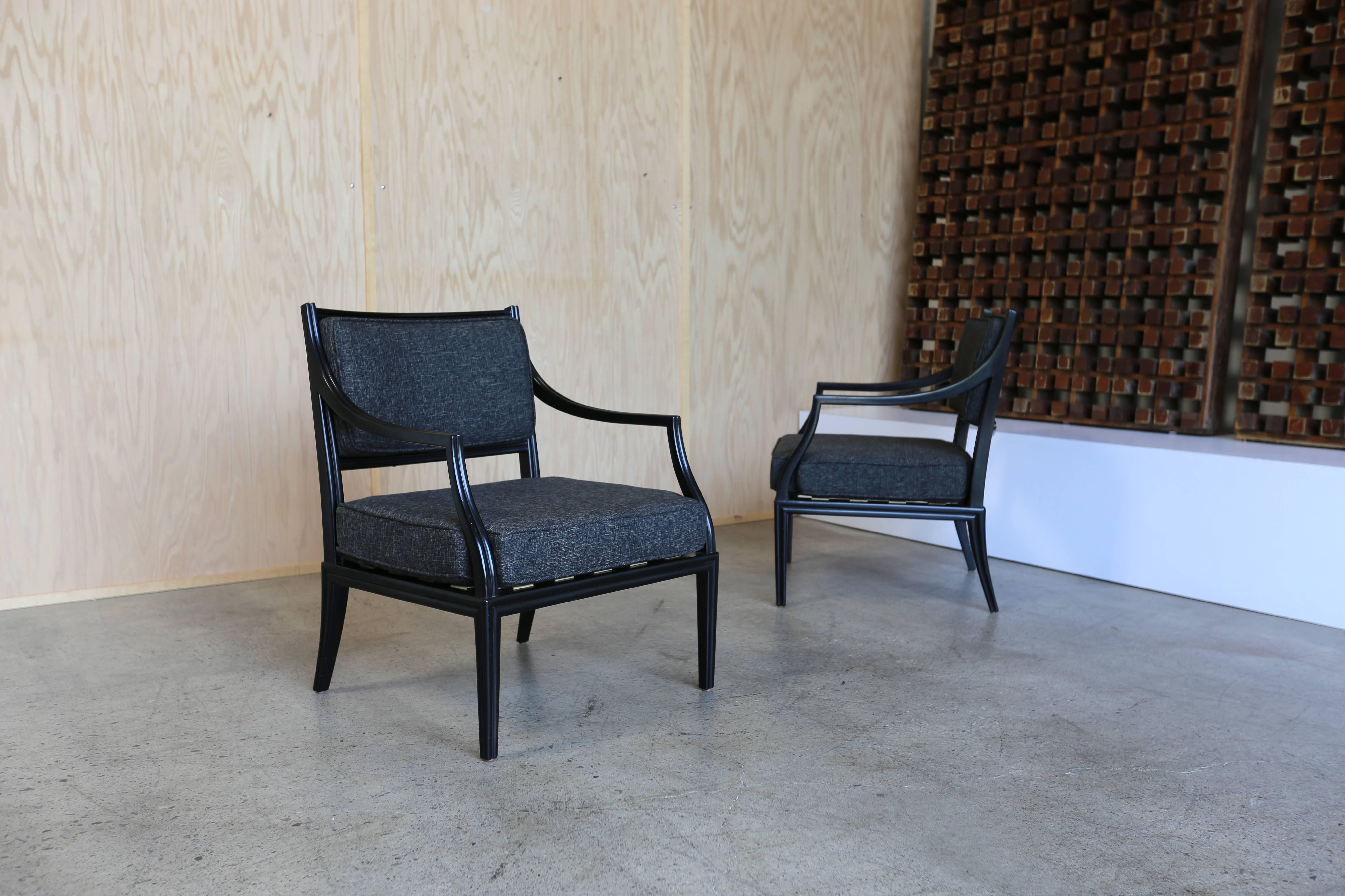 Rare Armchairs by Edward Wormley for Dunbar (20. Jahrhundert)