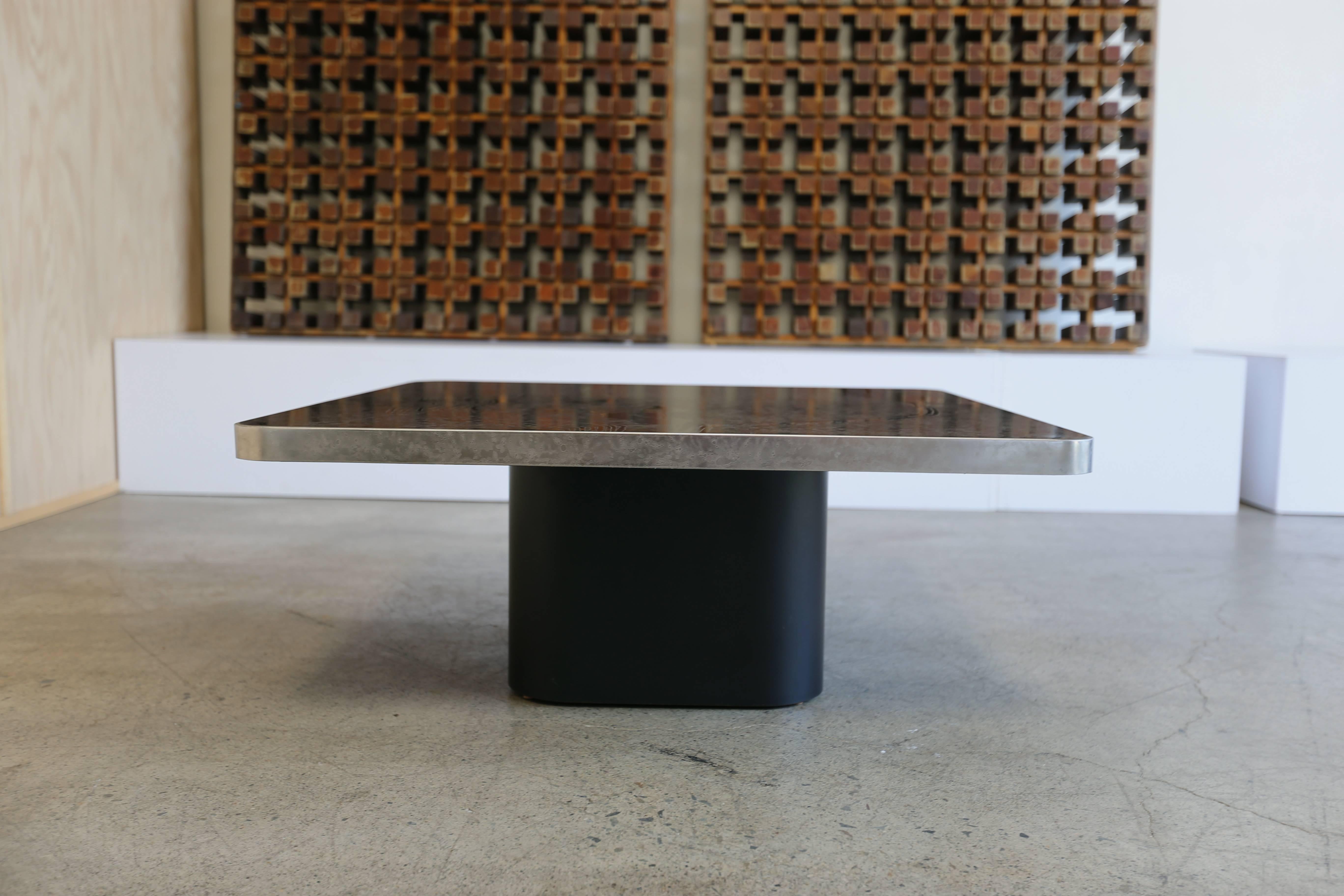 Mid-Century Modern Etched Heinz Lilienthal Coffee Table