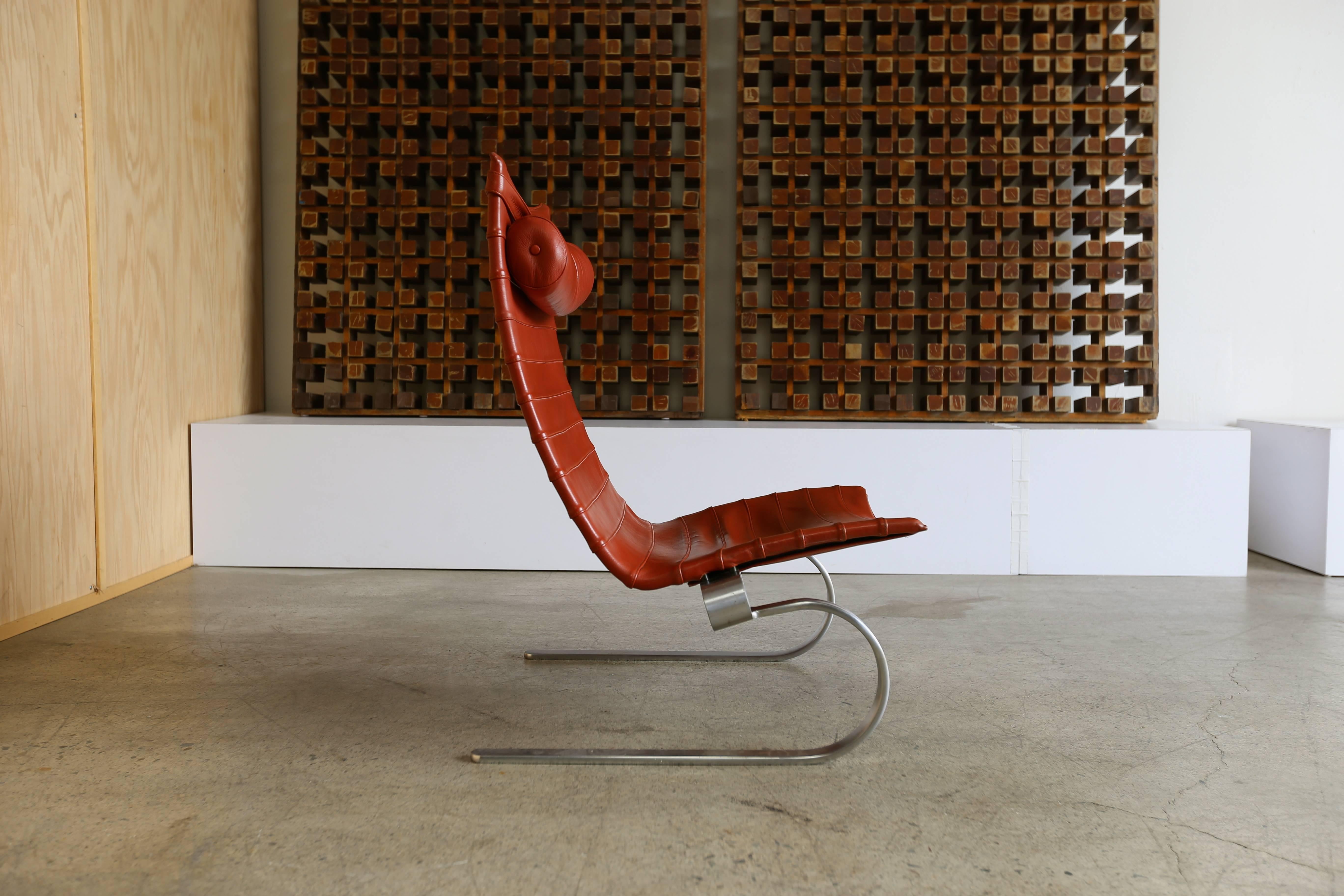 Mid-Century Modern Pair of Poul Kjaerholm Pk20 Lounge Chairs