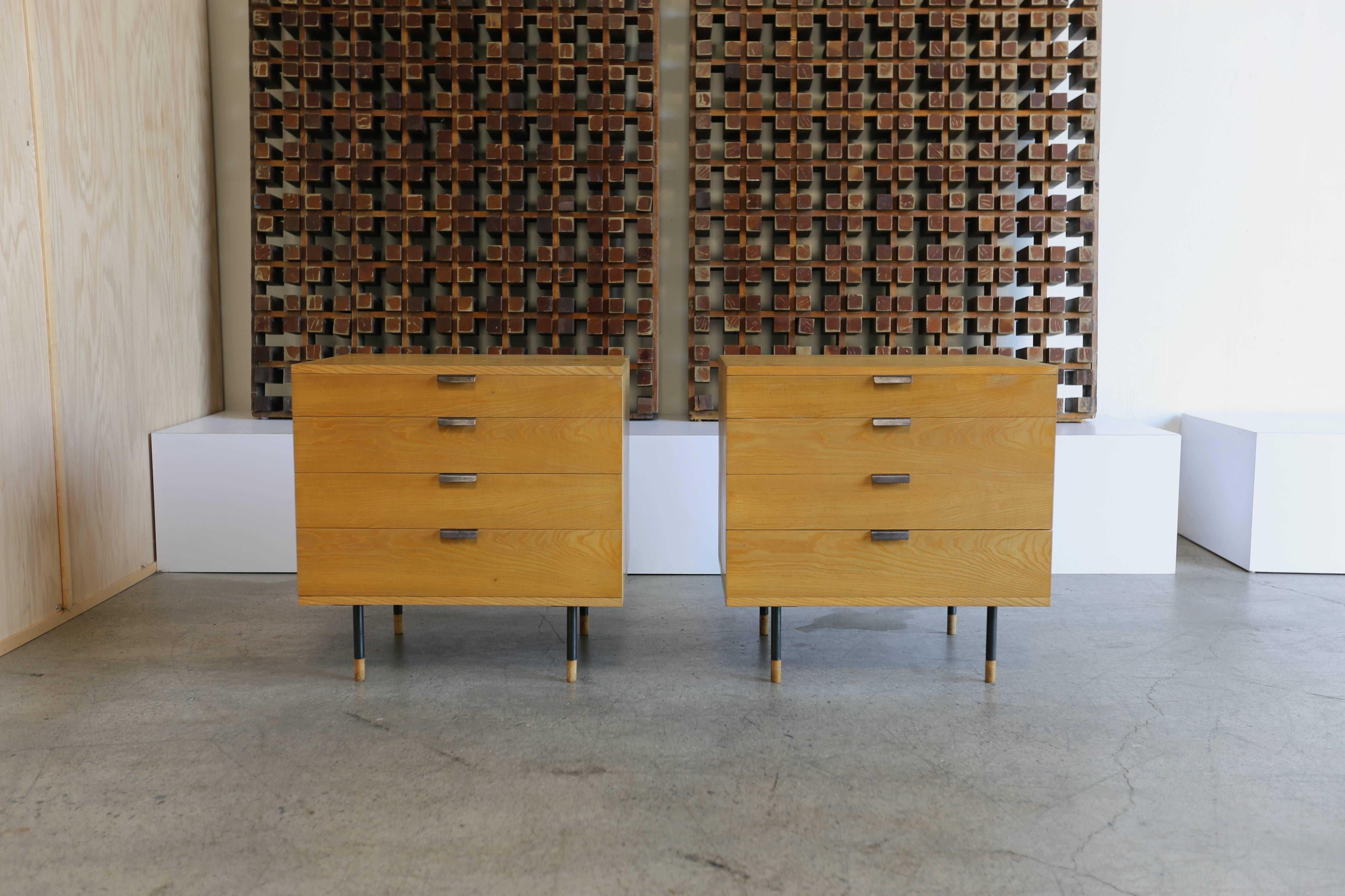 Mid-Century Modern Rare Pair of Chest by Finn Juhl for Bovirke