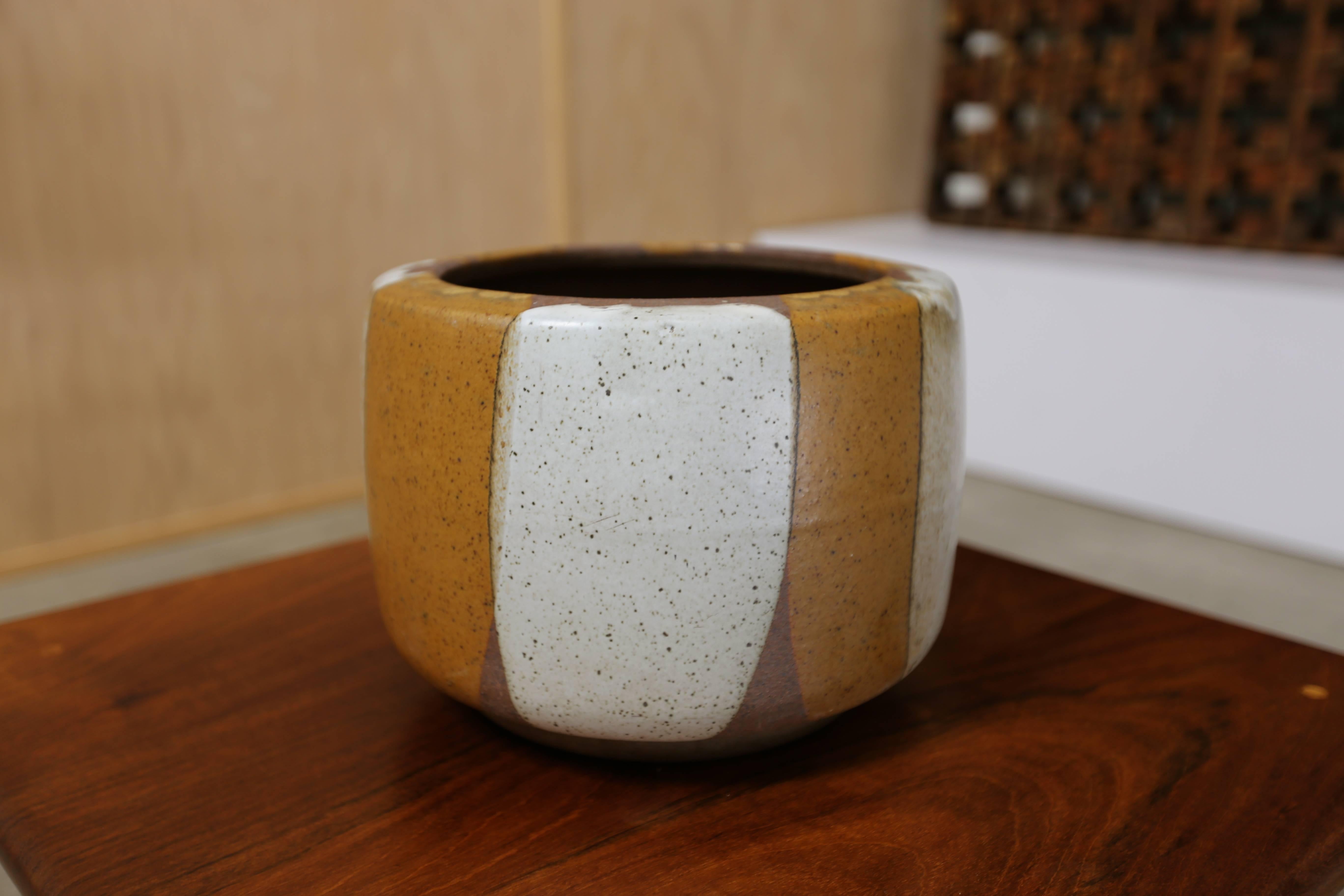 American Flame Glazed Planter by David Cressey for Architectural Pottery