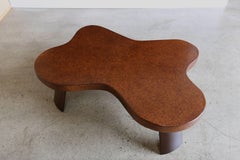 Amoeba Cork Top Coffee Table by Paul Frankl