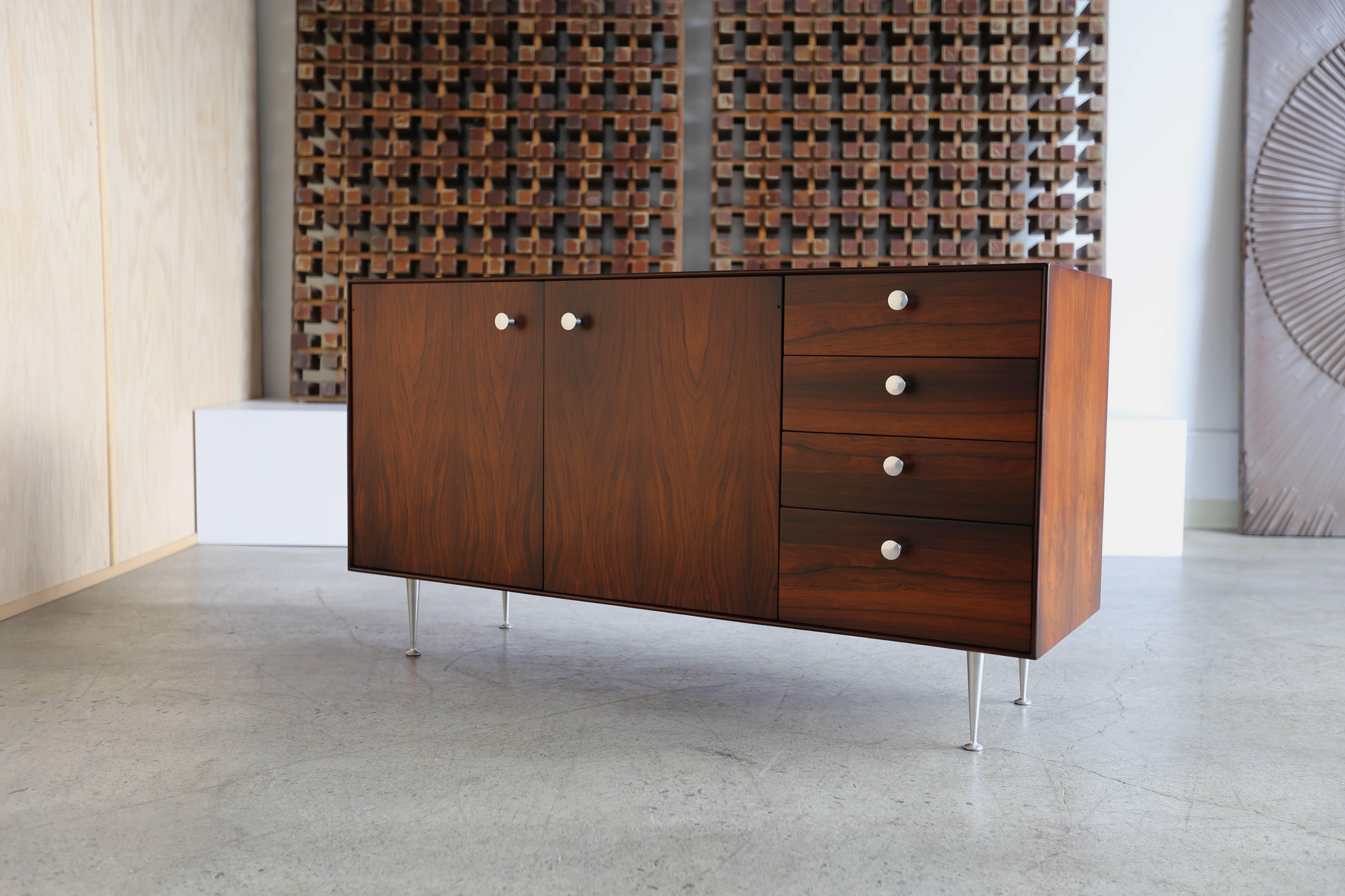 George Nelson Rosewood Thin Edge Credenza 1