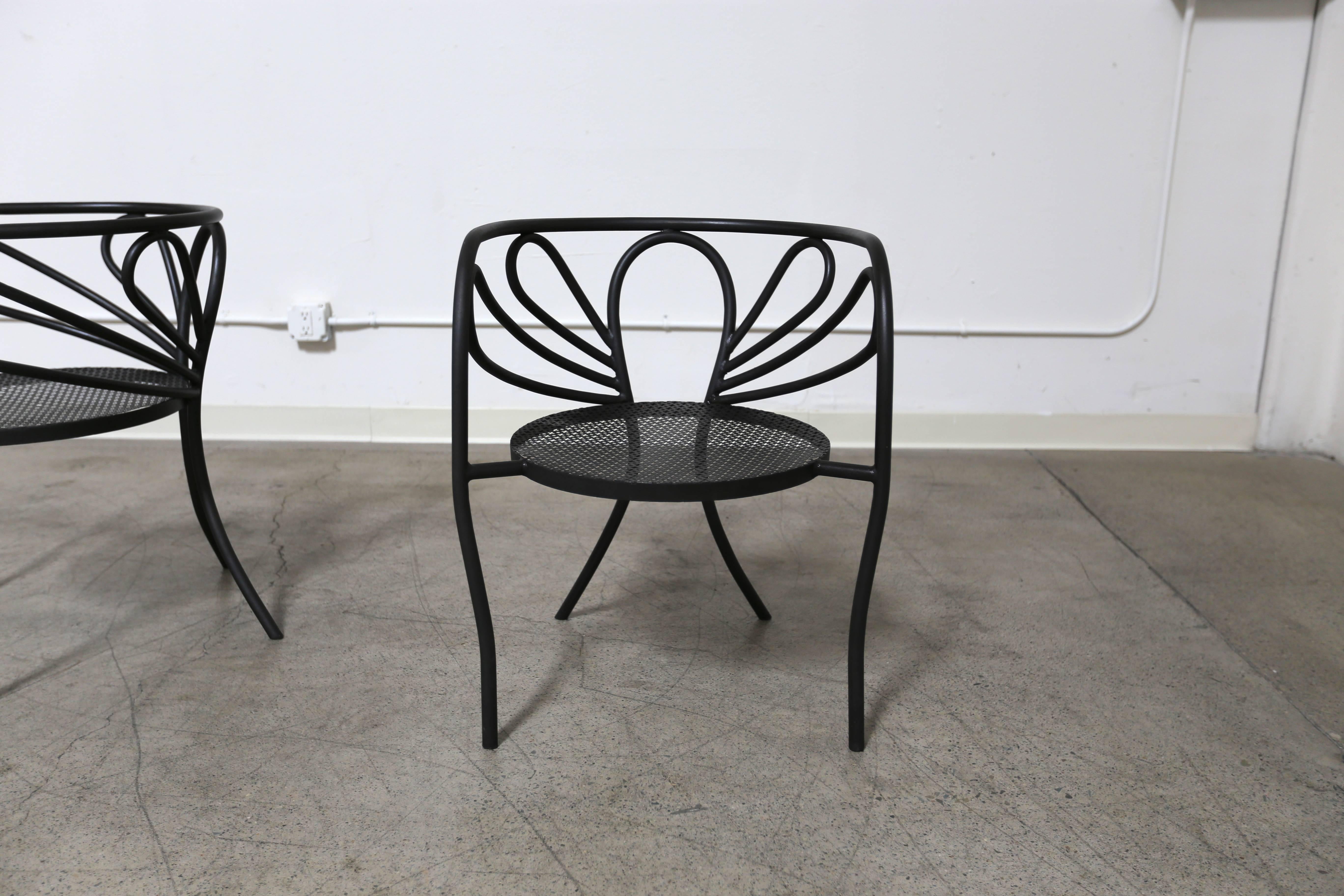 20th Century Rare Armchairs by Walter Coons for Clark & Burchfield