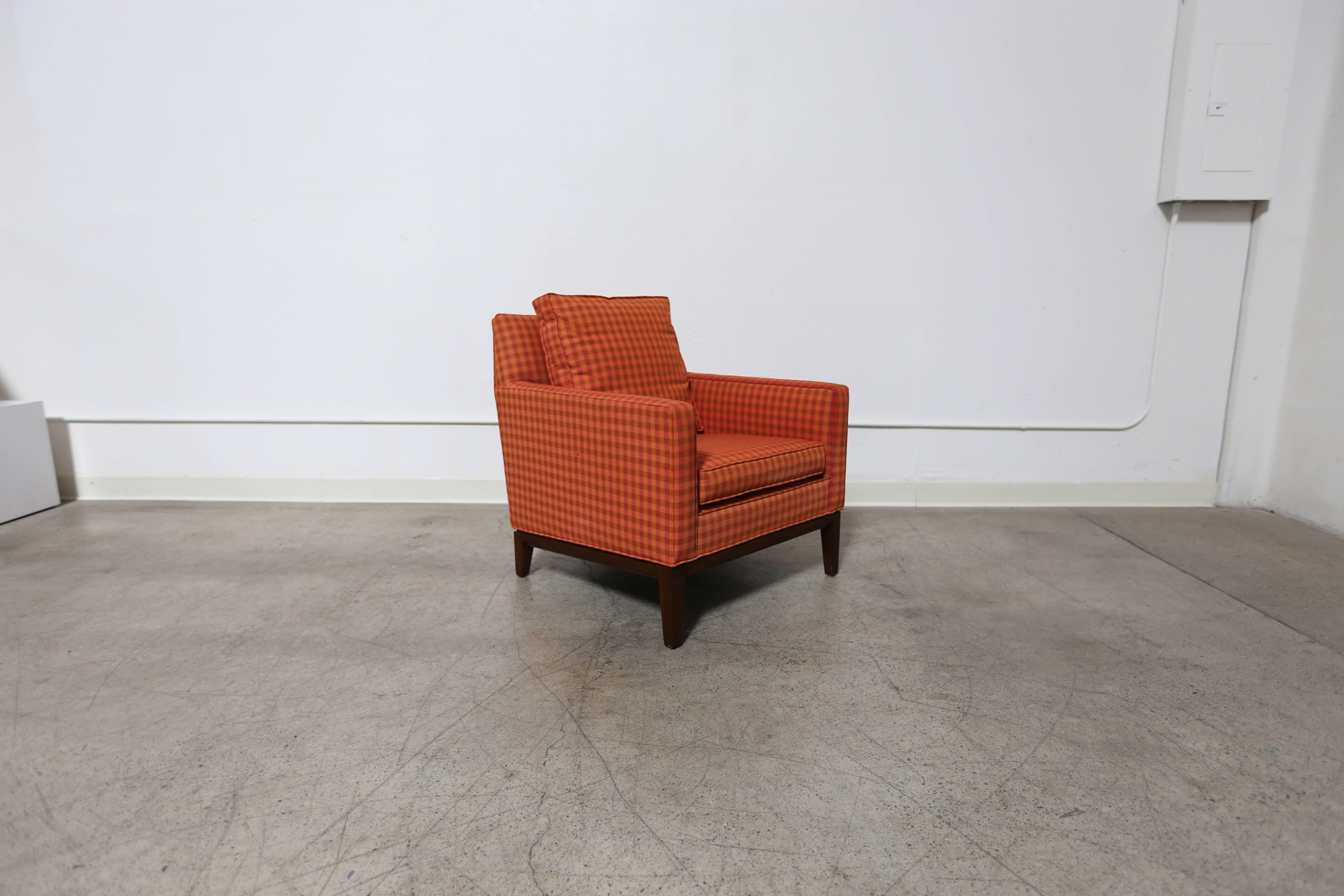 Mid-Century Modern Lounge Chair by Edward Wormley for Dunbar 