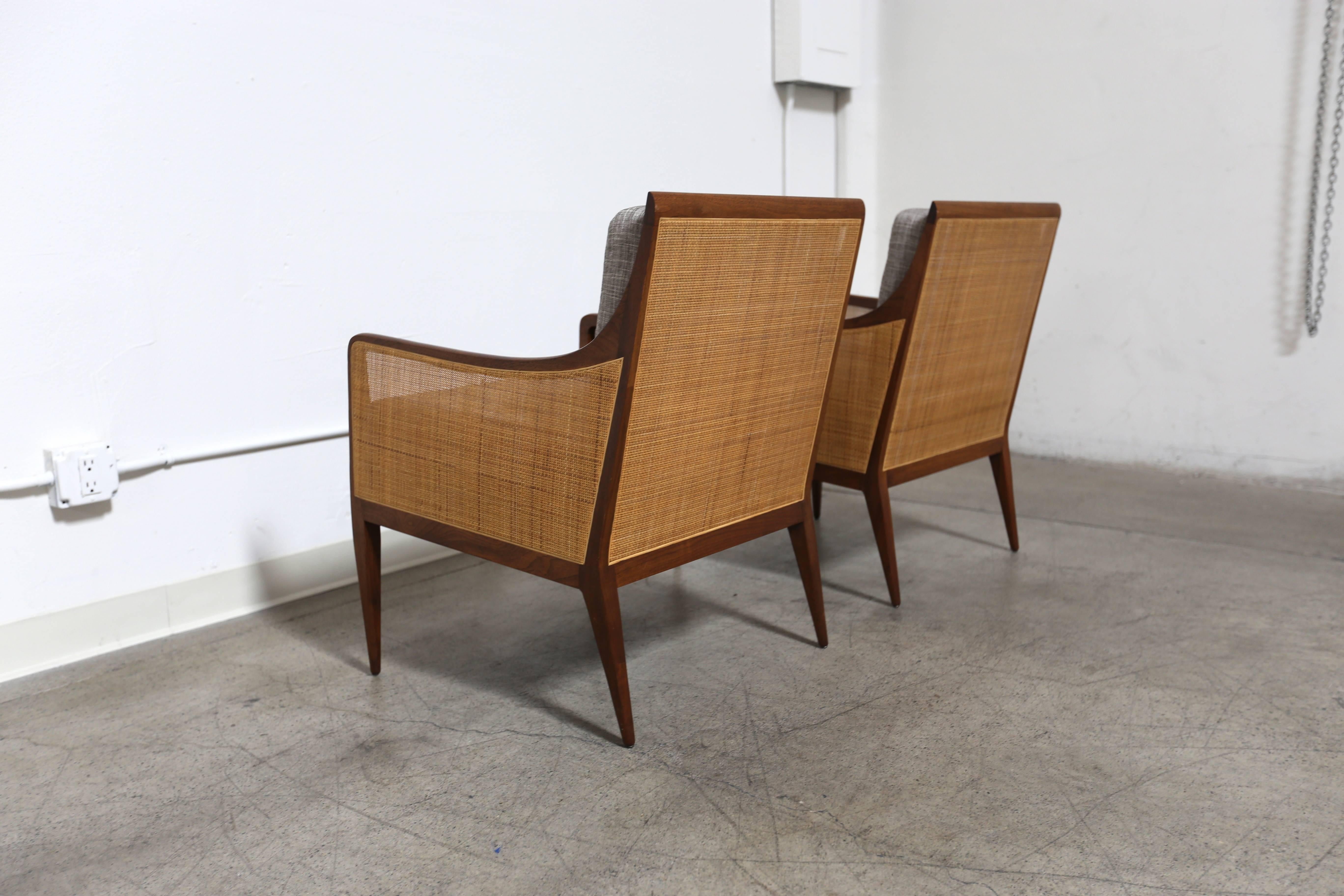 Mid-Century Modern Lounge Chairs by Milo Baughman for Directional