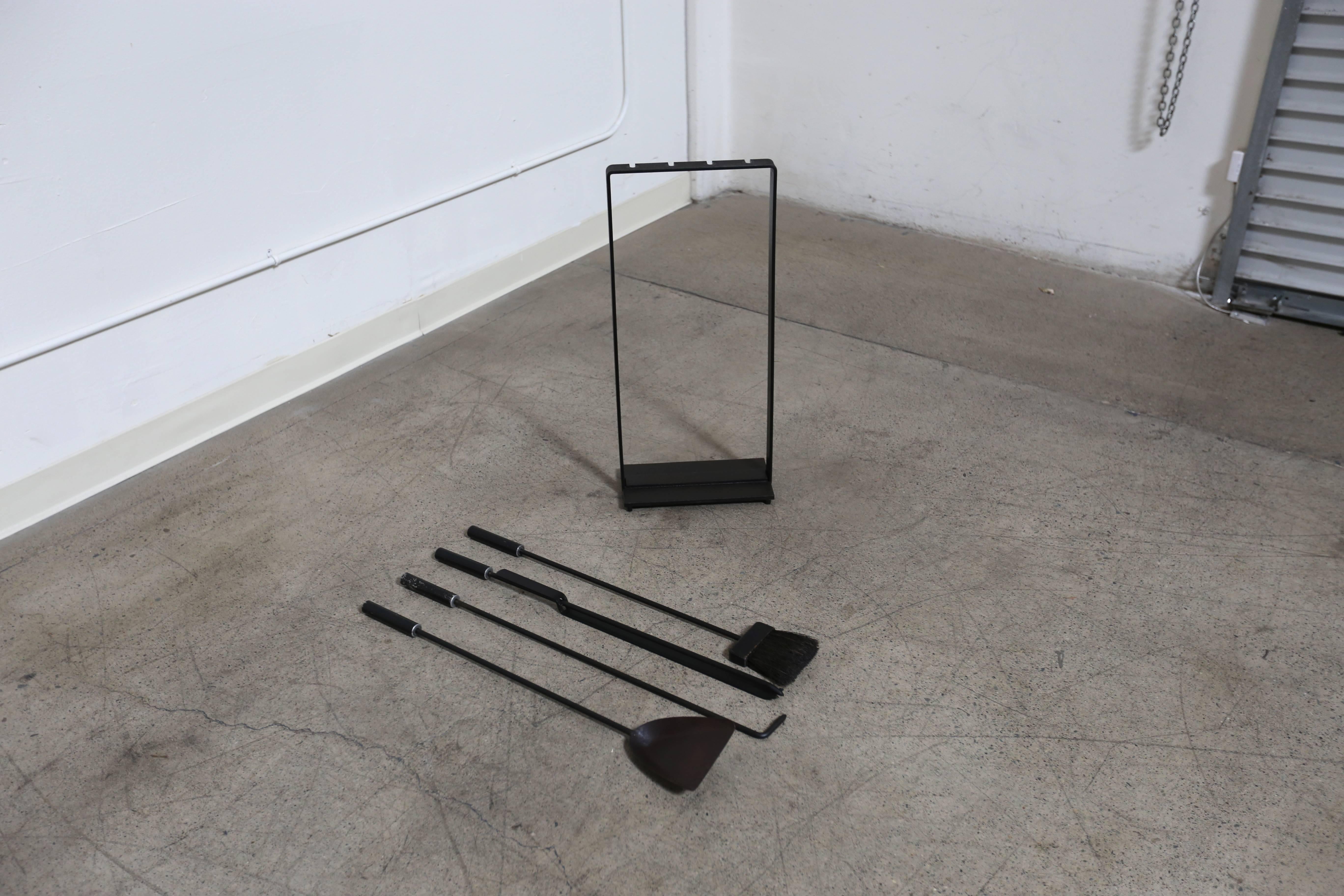 Modernist Fire Tools In Good Condition In San Juan Capistrano, CA