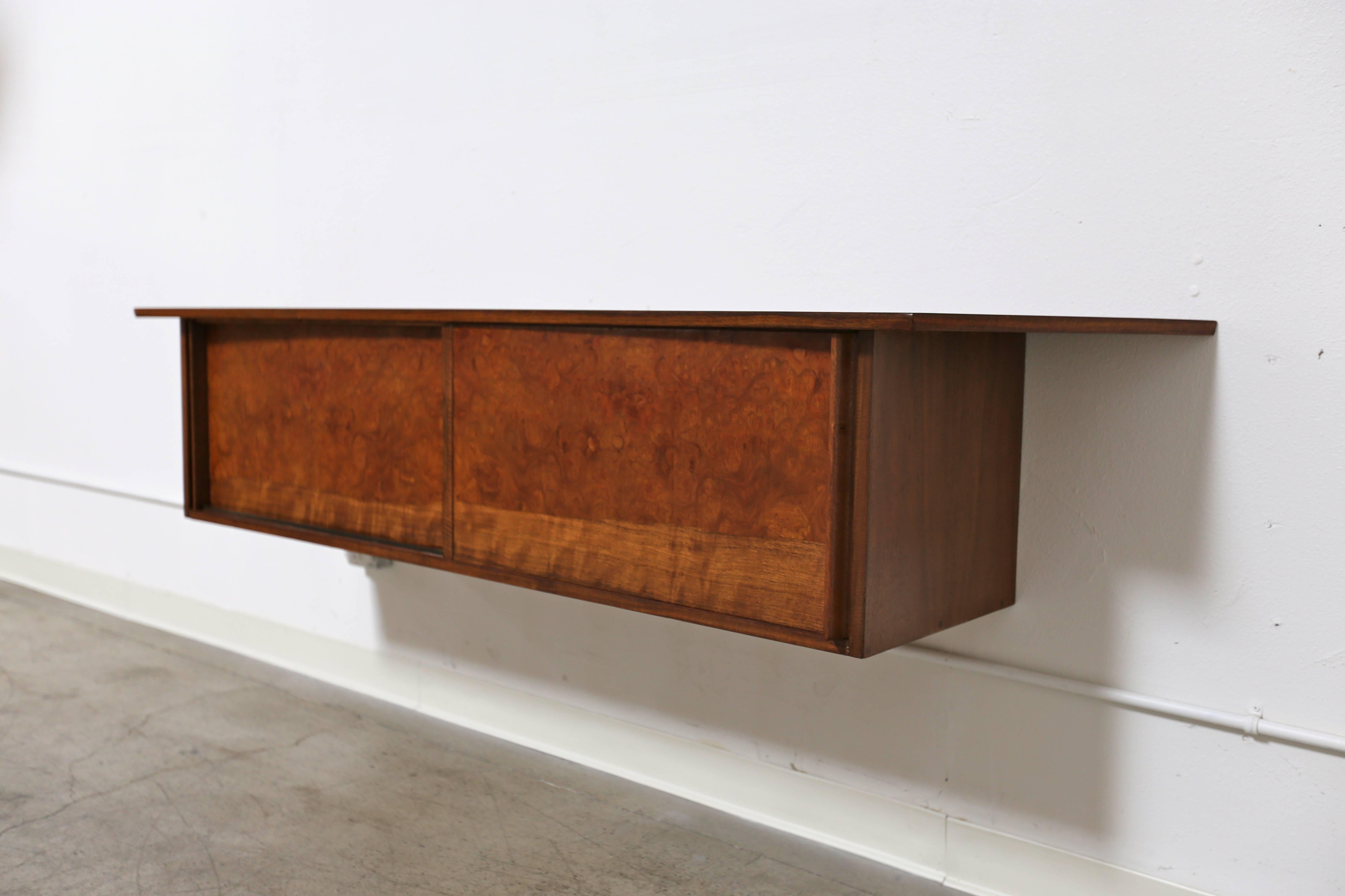 Wall Mounted Cabinet by George Nakashima  In Good Condition In Costa Mesa, CA