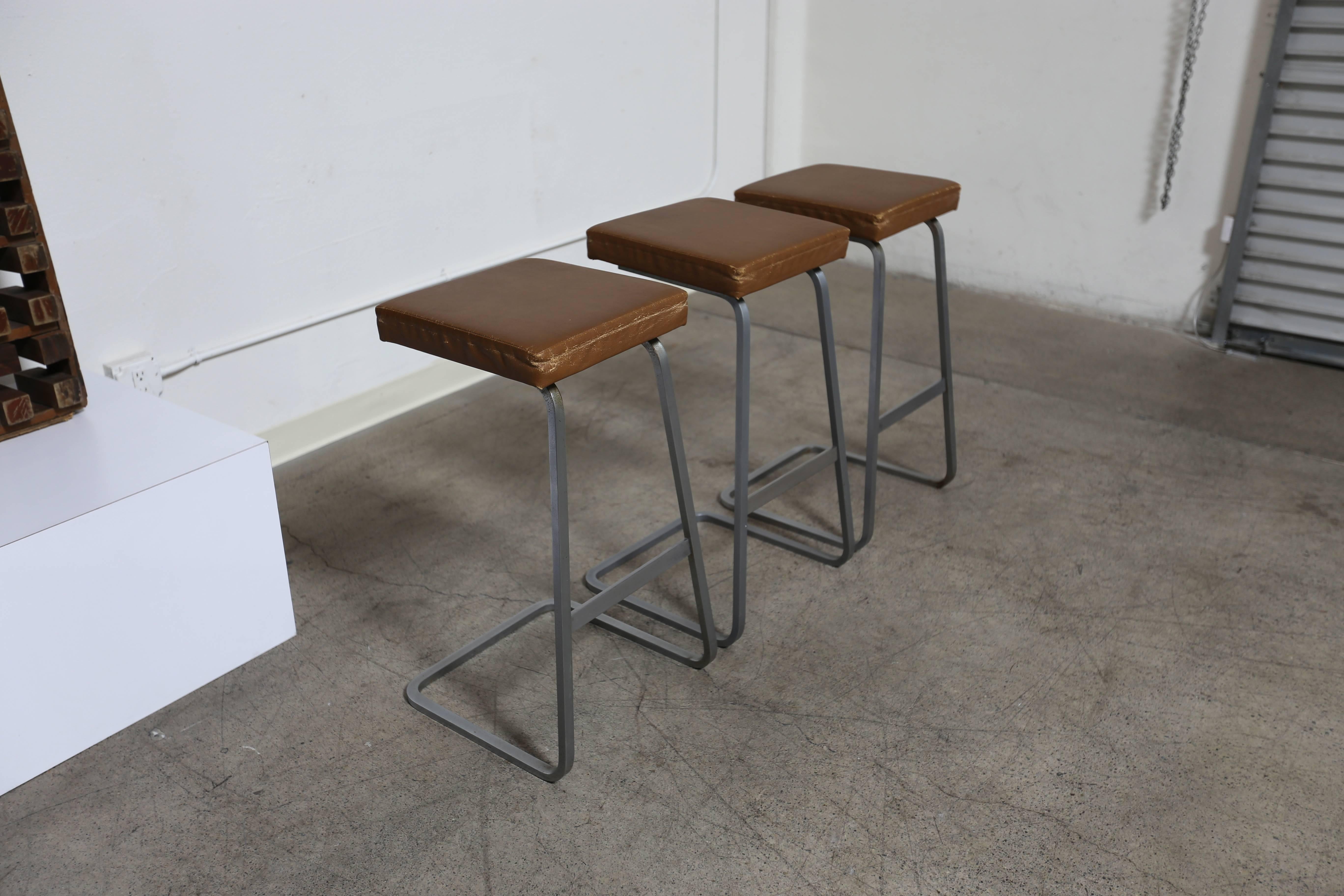 Bar Stools by Ludwig Mies van der Rohe for Knoll 3
