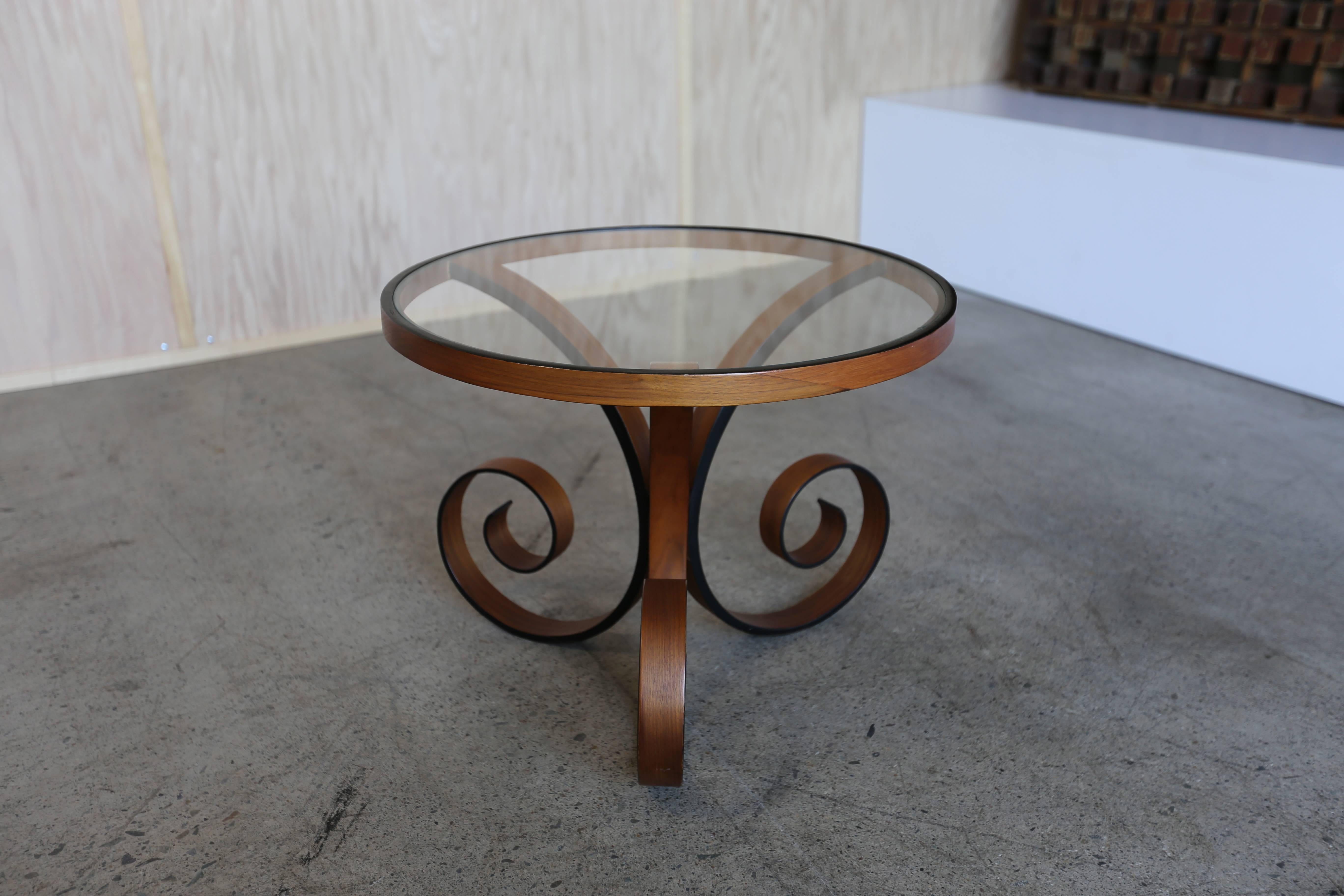 "Sultana" occasional table by George Mulhauser.