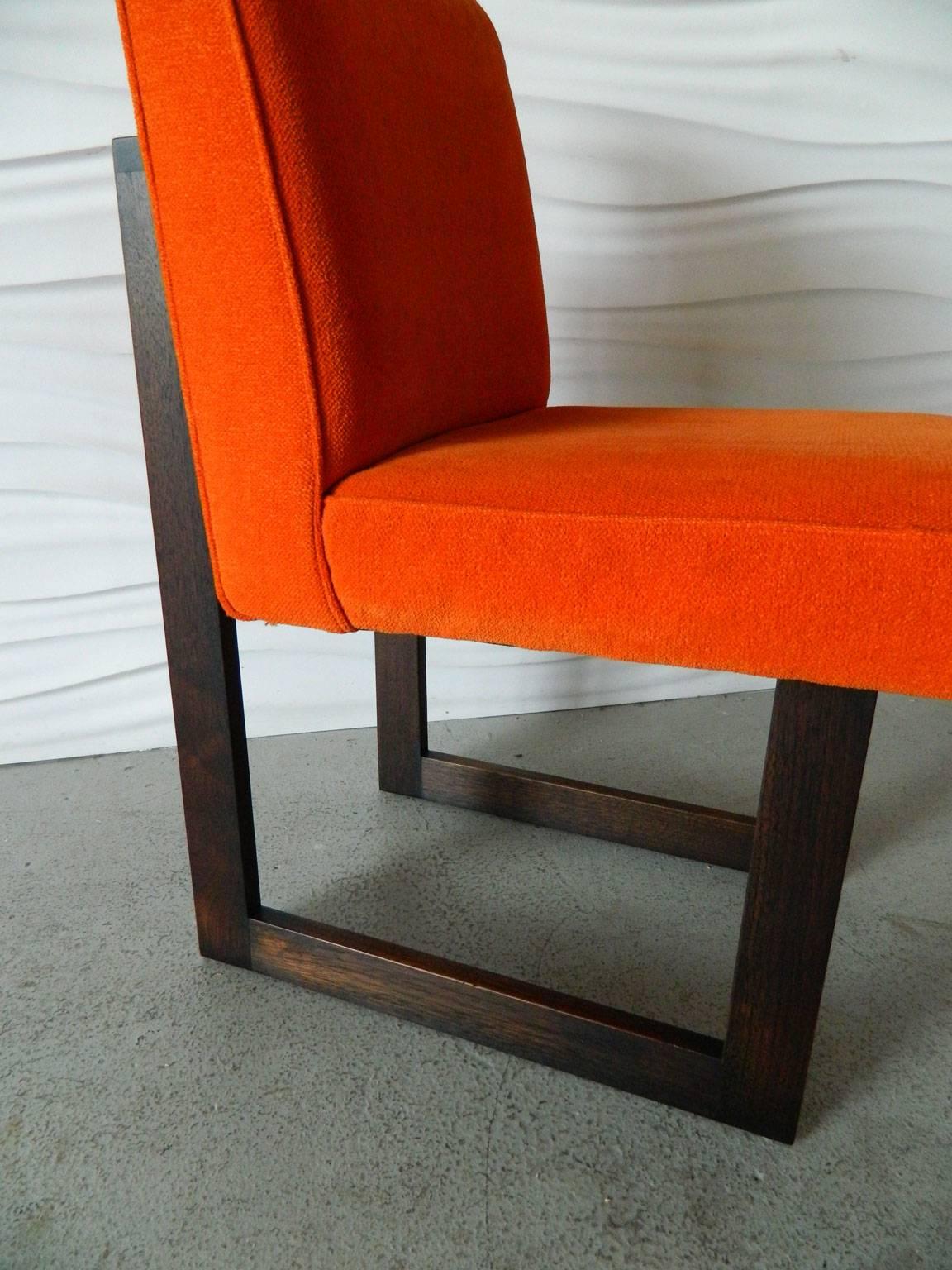 Upholstery Vladimir Kagan Cubist Dining Chairs For Sale